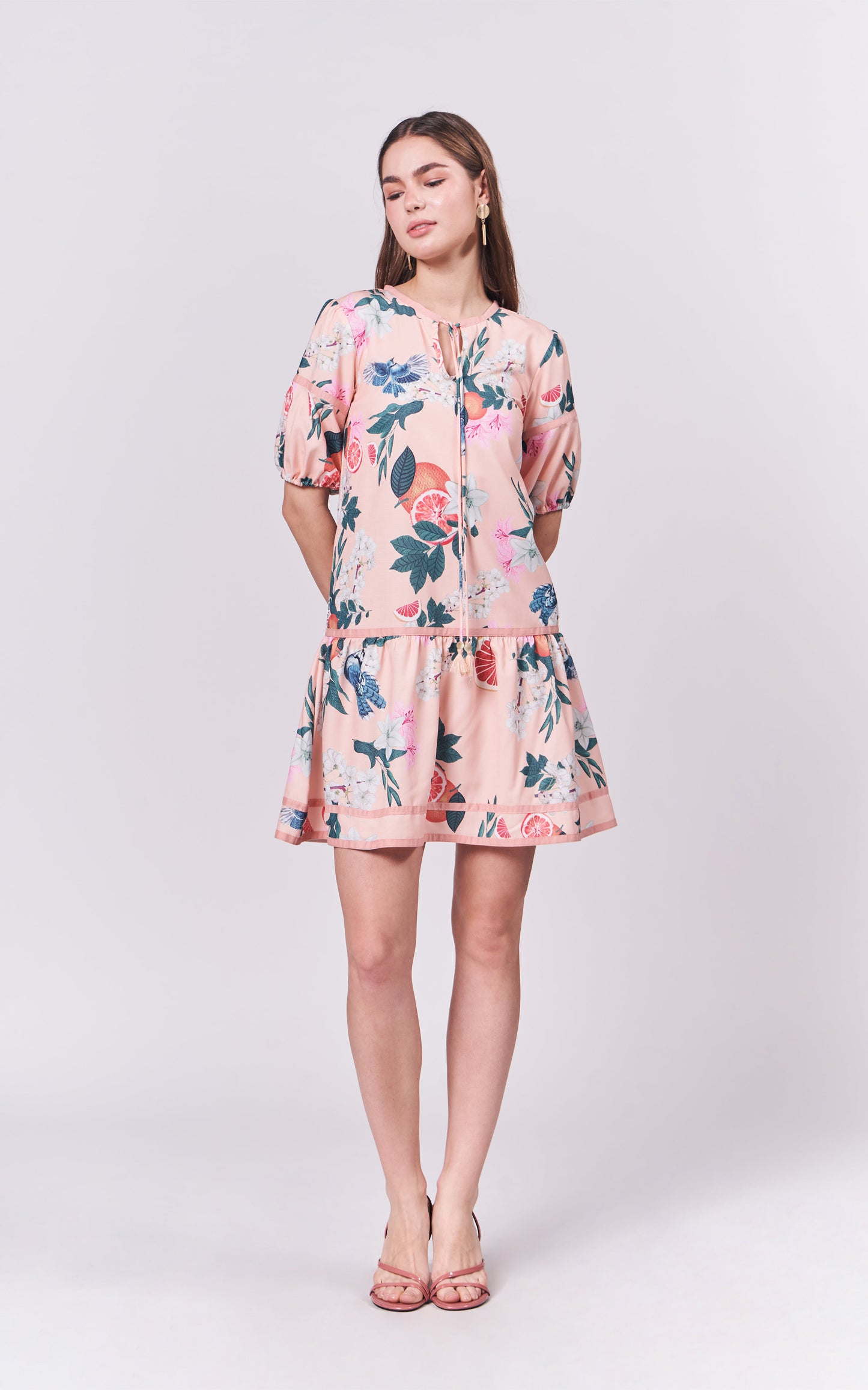 GRAPEFRUIT Q/S DRESS