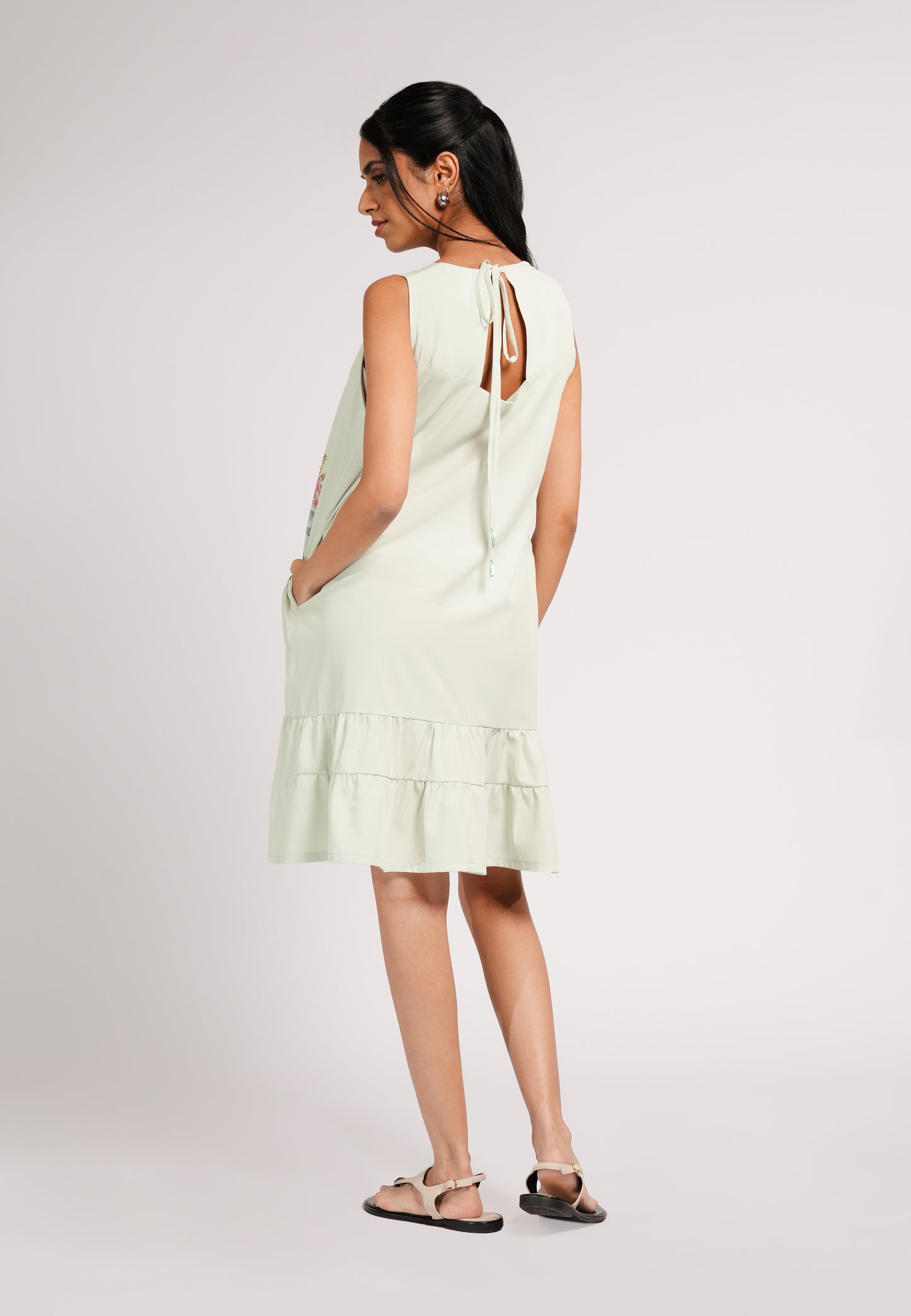CLAYD S/L DRESS
