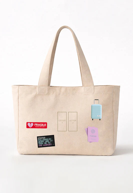 TAKE ME ANYWHERE TOTE BAG