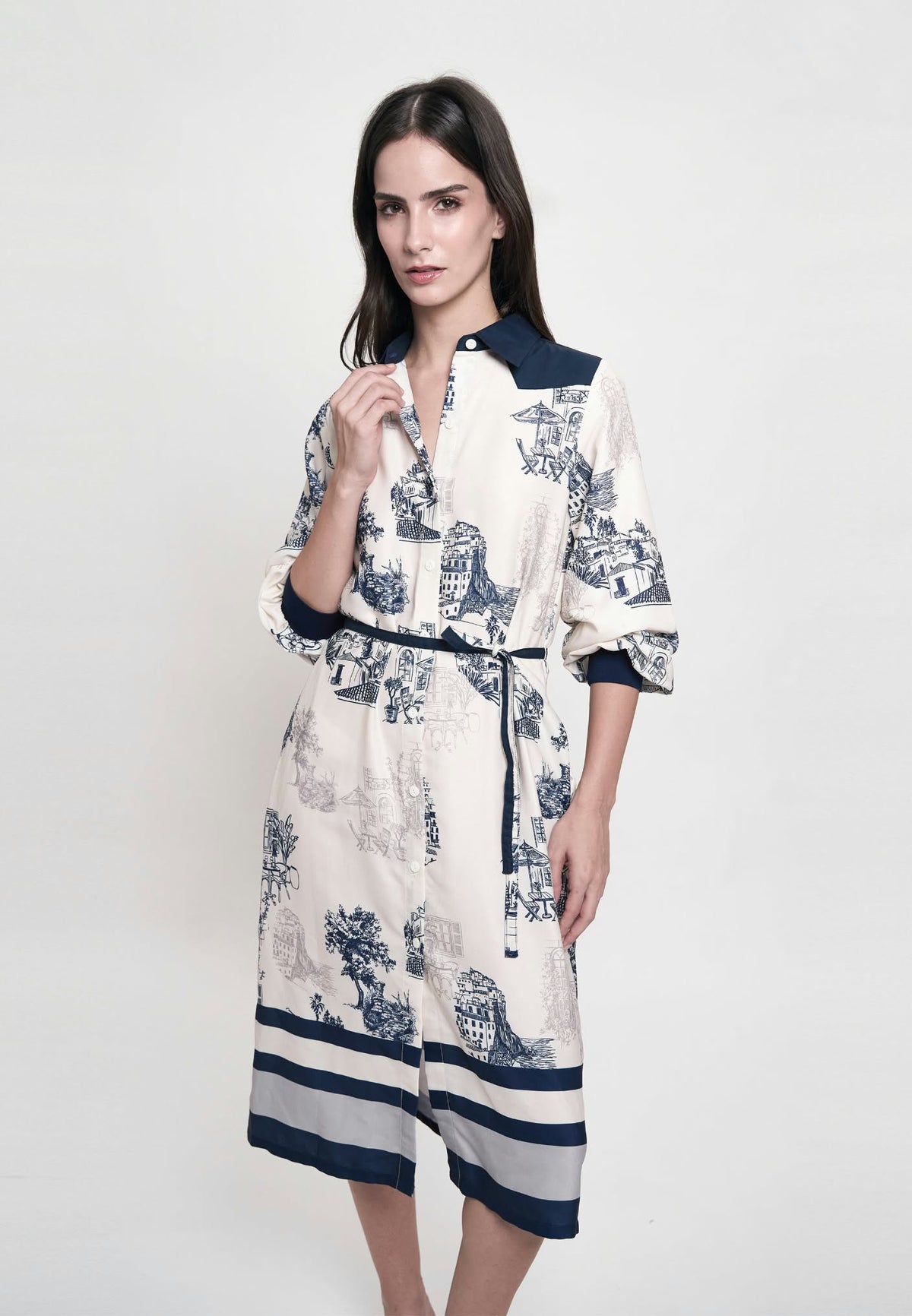 GREECE L/S DRESS