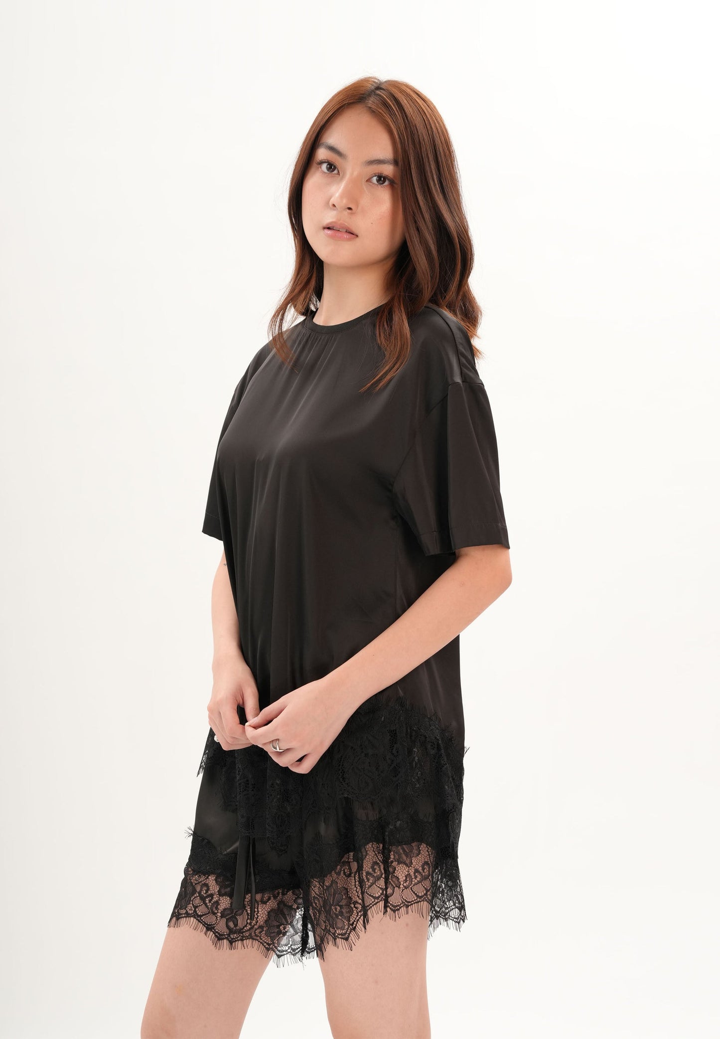 GLOSSY S/S TOP