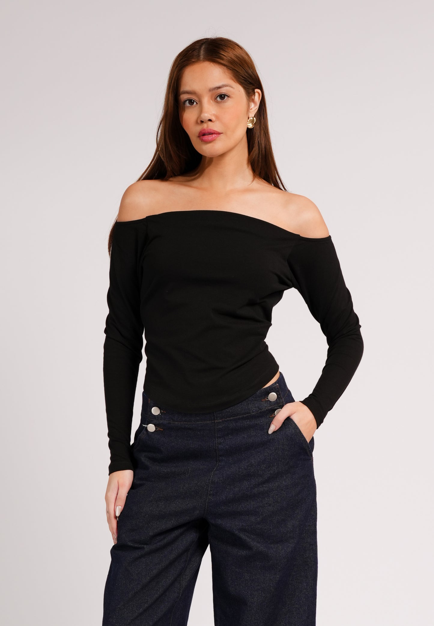 DUNN L/S REVERSIBLE TOP