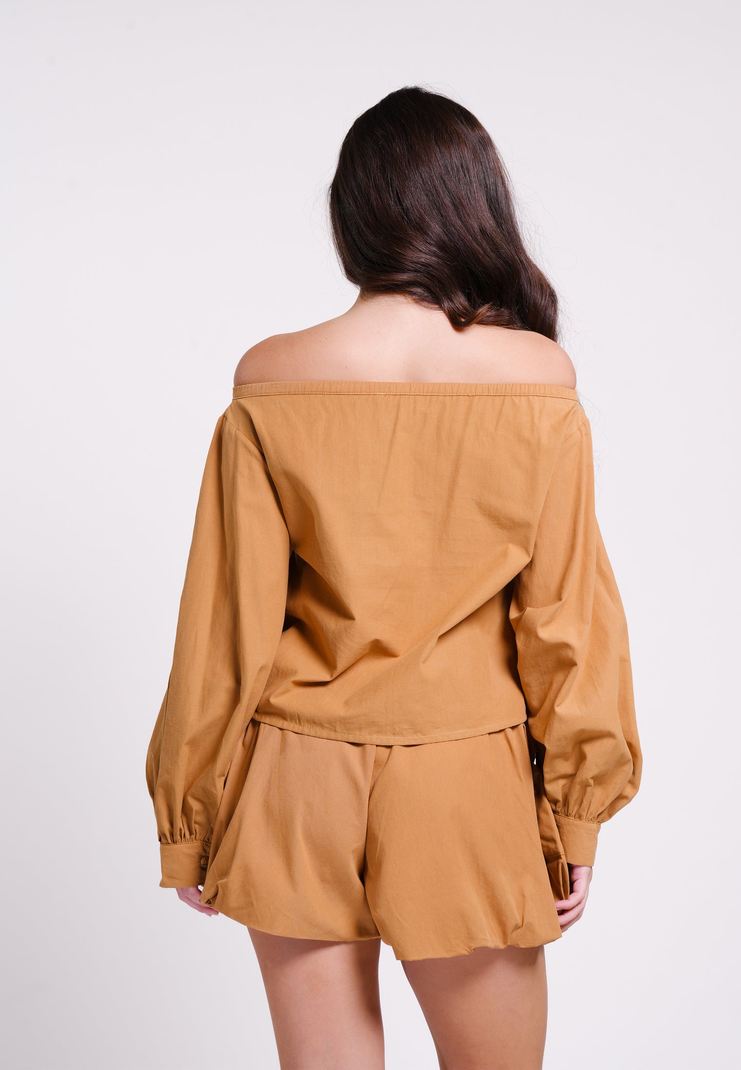 BRYONY L/S OFFSHOULDER TOP