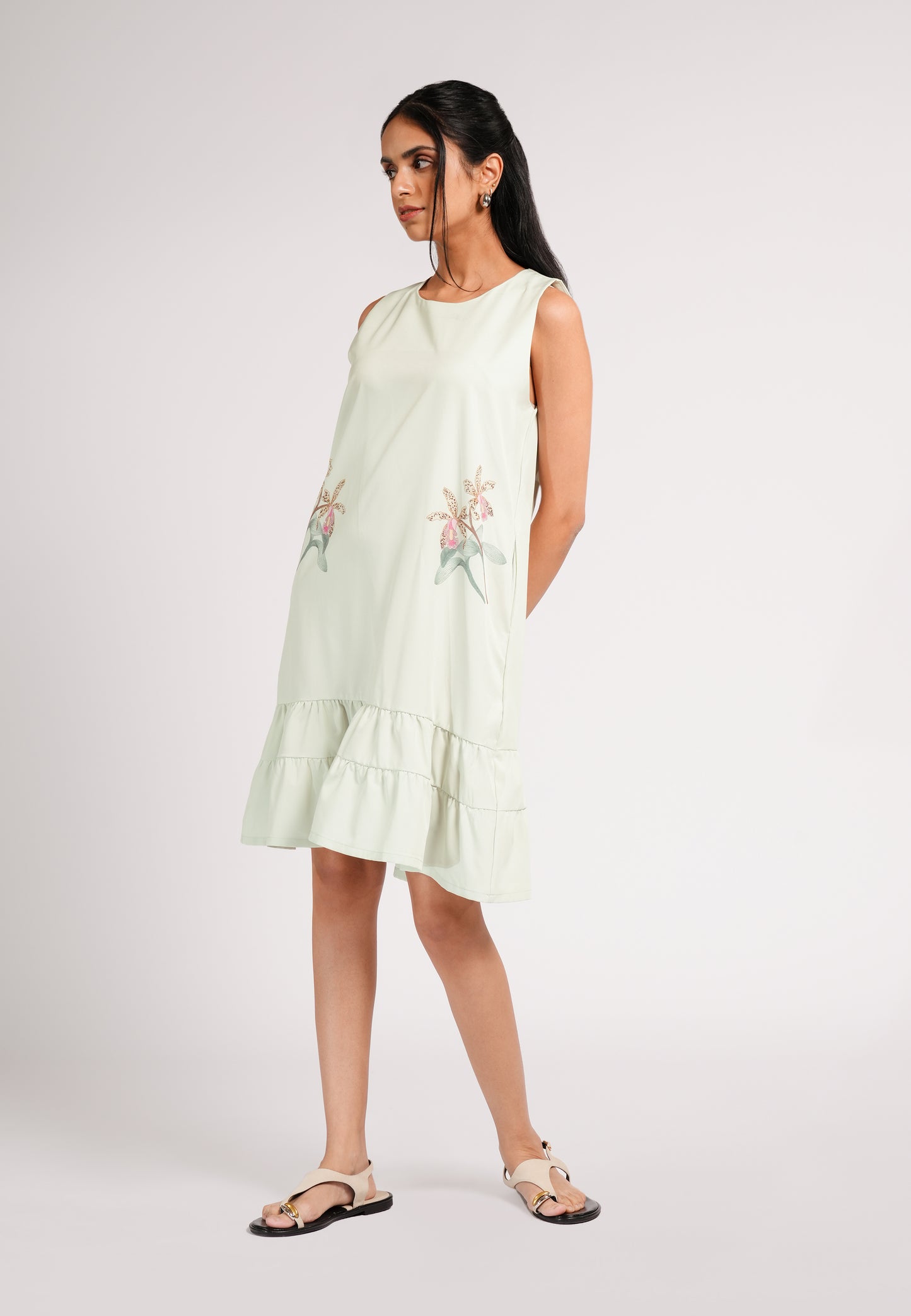 CLAYD S/L DRESS