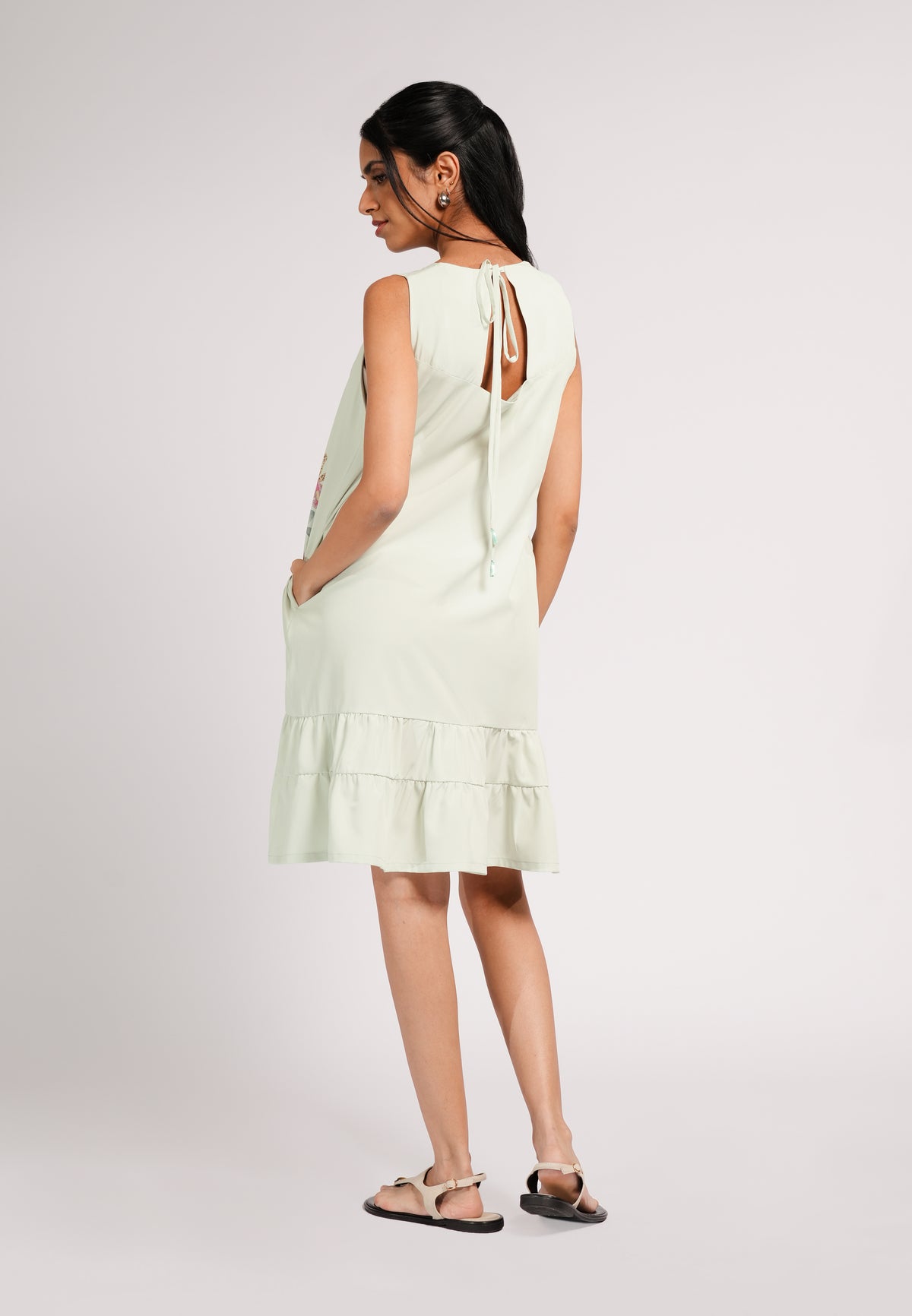 CLAYD S/L DRESS