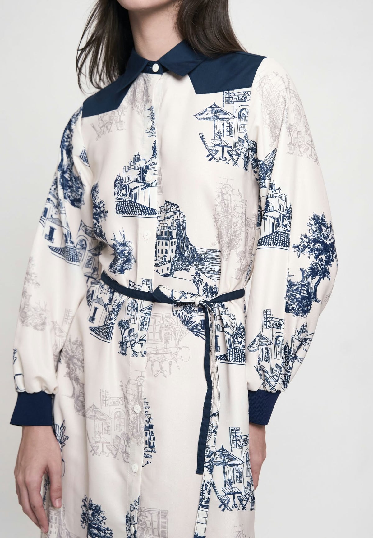 GREECE L/S DRESS