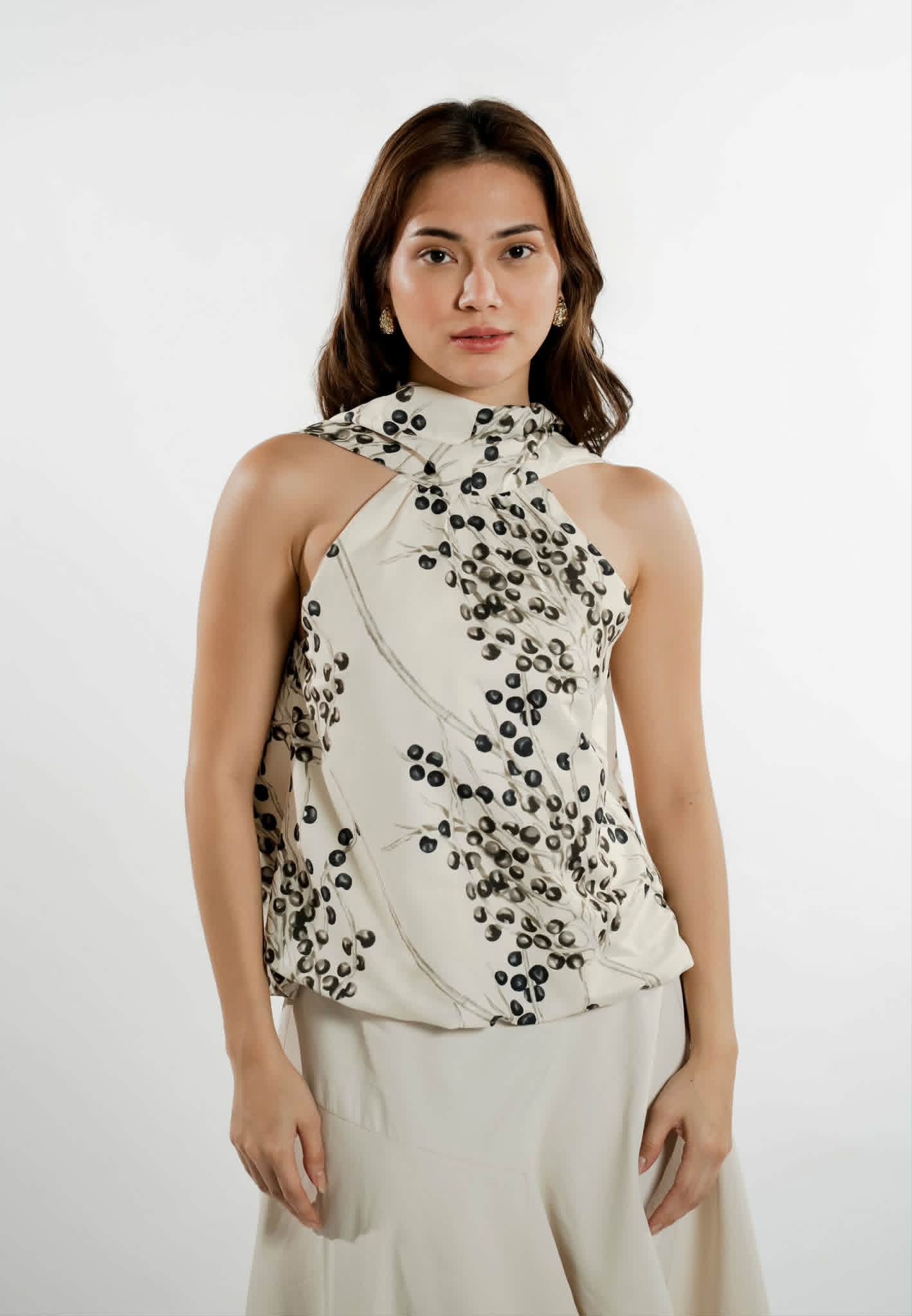EVERLEA S/L BLOUSE 2-WAY