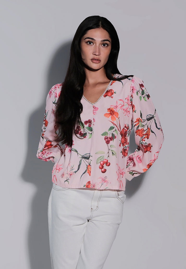 JETTY - BLOUSE/LS