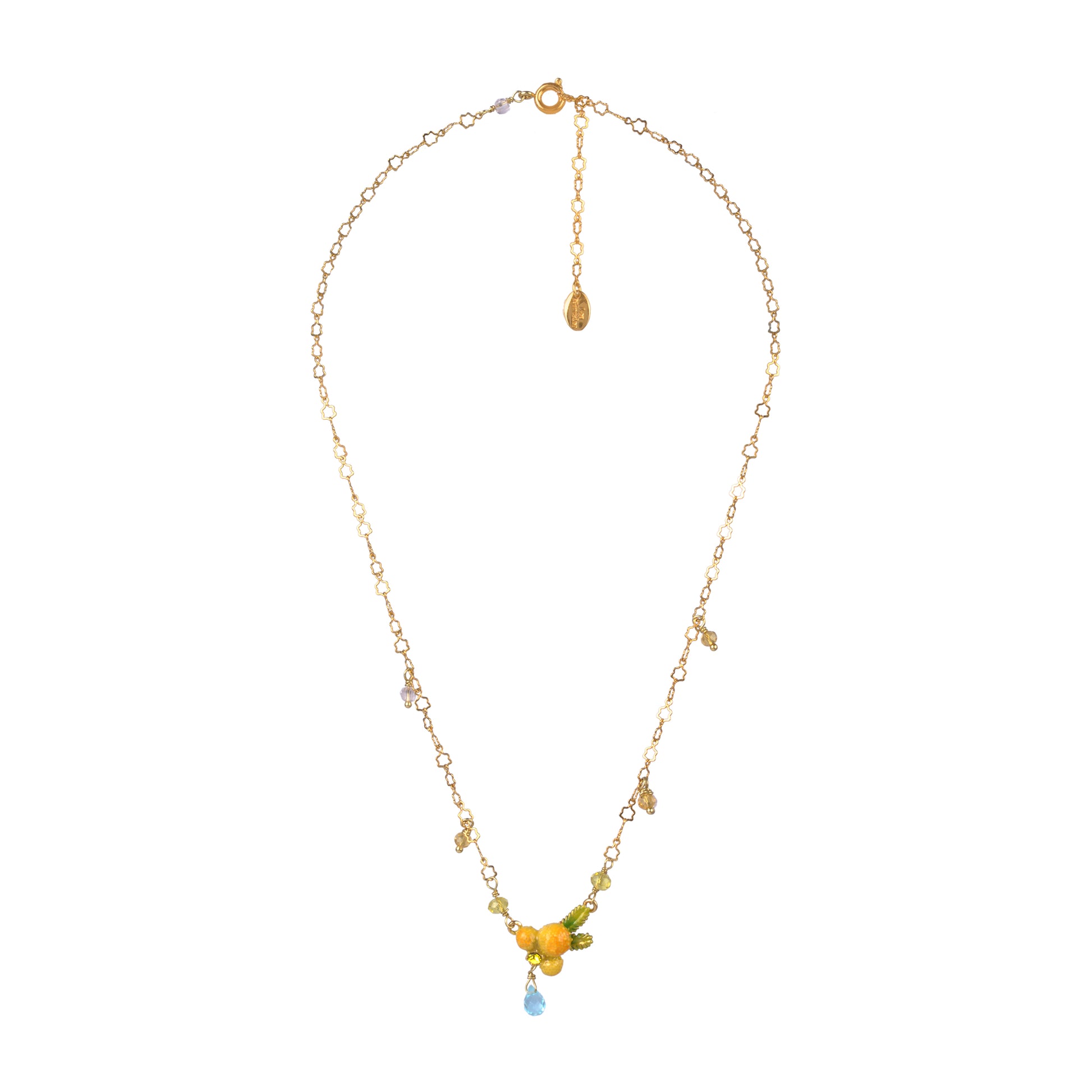 Les Néréides Necklace 40+4cm JARDINS DE PROVENCE Little mimosa from the JARDINS DE PROVENCE collection officially available in Manila, Philippines