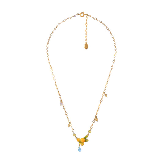 Les Néréides Necklace 40+4cm JARDINS DE PROVENCE Little mimosa from the JARDINS DE PROVENCE collection officially available in Manila, Philippines