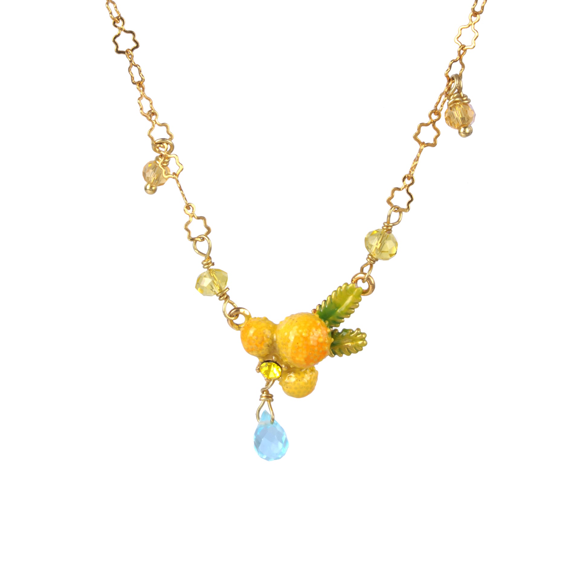 Les Néréides Necklace 40+4cm JARDINS DE PROVENCE Little mimosa from the JARDINS DE PROVENCE collection officially available in Manila, Philippines