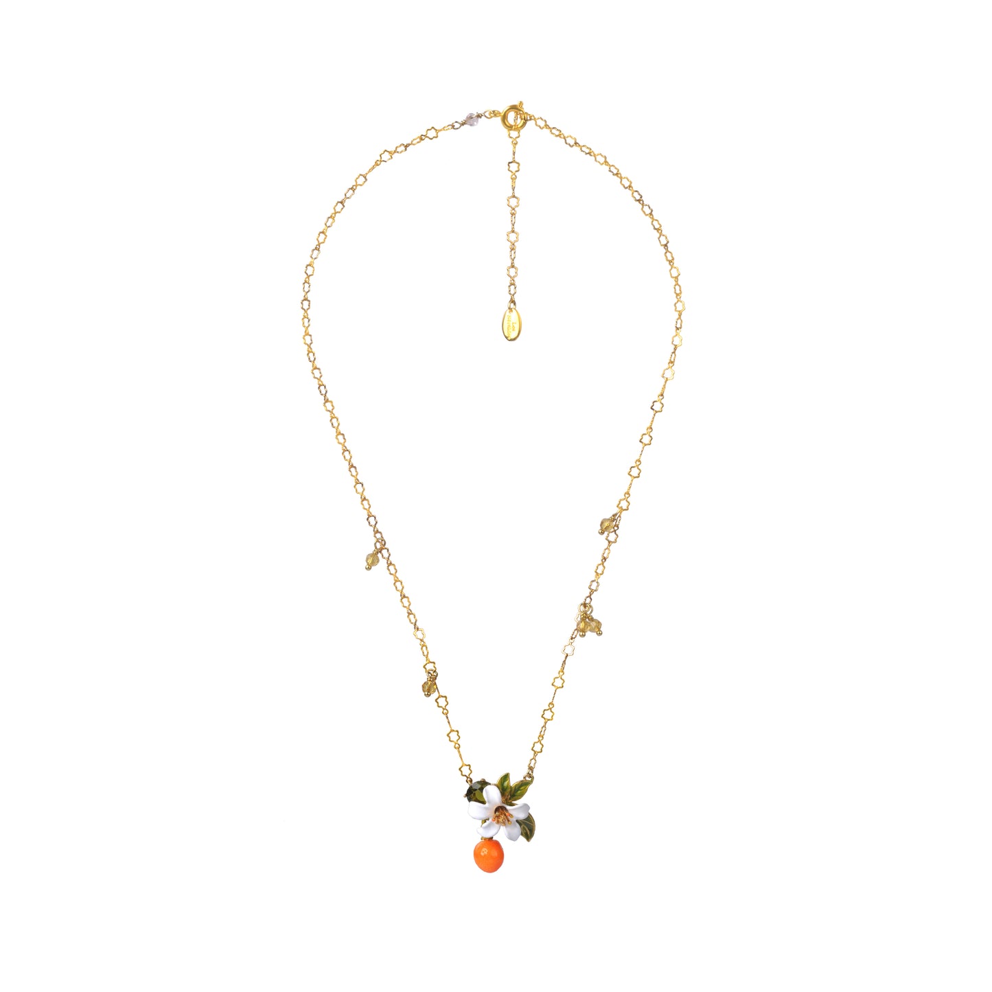Les Néréides Necklace 43 cm JARDINS DE PROVENCE Little orange blossom from the JARDINS DE PROVENCE collection officially available in Manila, Philippines