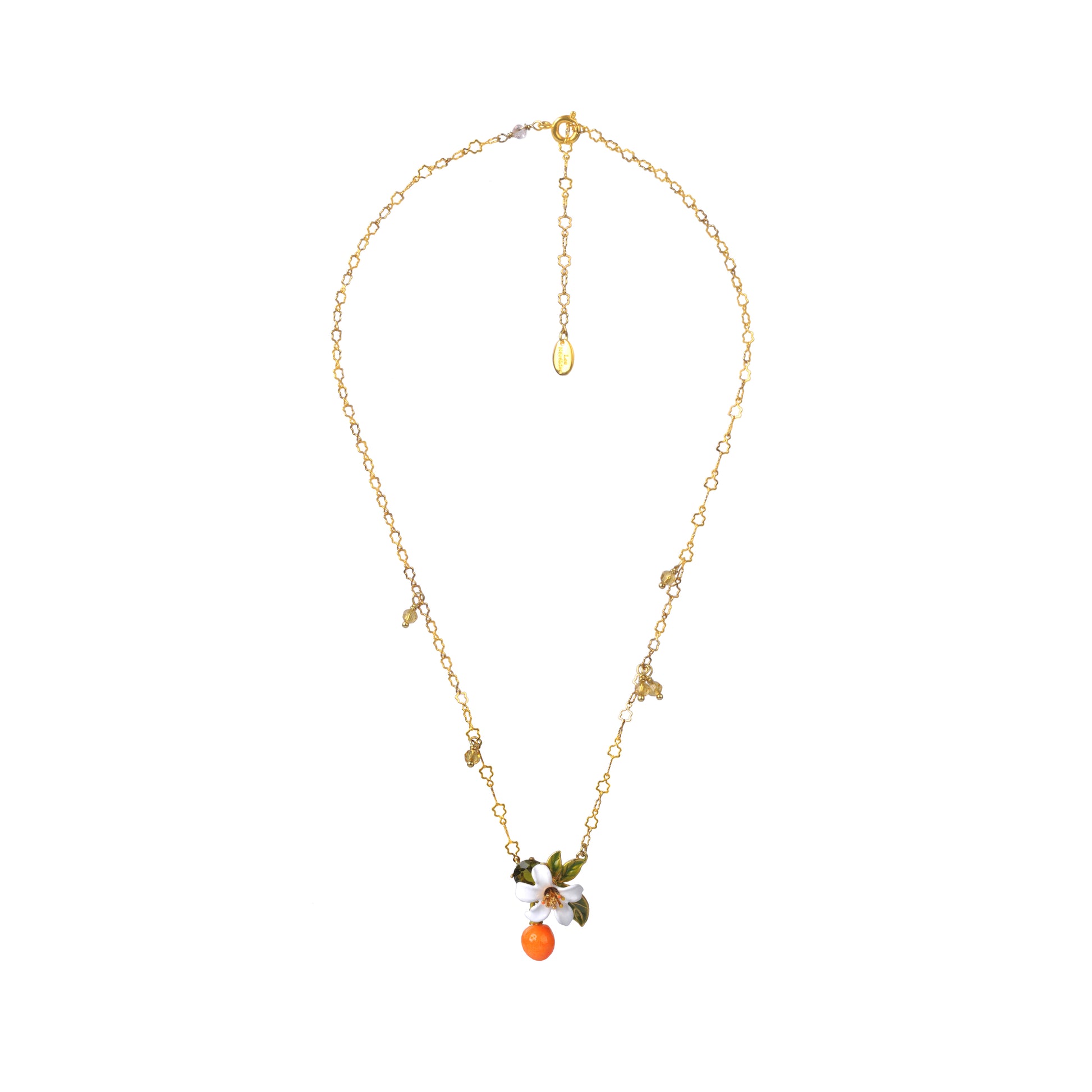Les Néréides Necklace 43 cm JARDINS DE PROVENCE Little orange blossom from the JARDINS DE PROVENCE collection officially available in Manila, Philippines