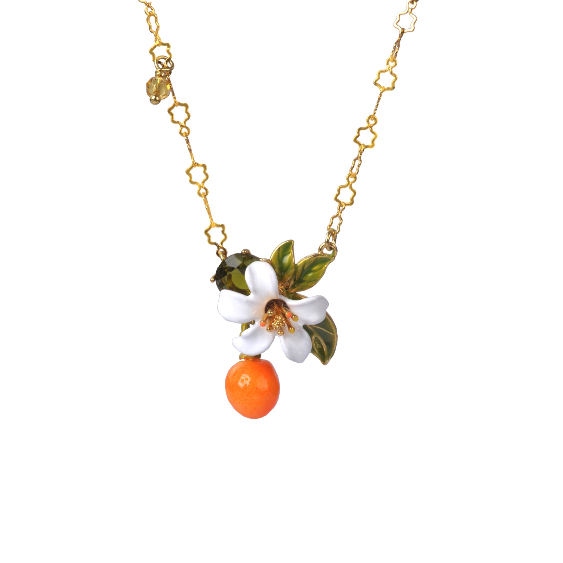 Les Néréides Necklace 43 cm JARDINS DE PROVENCE Little orange blossom from the JARDINS DE PROVENCE collection officially available in Manila, Philippines