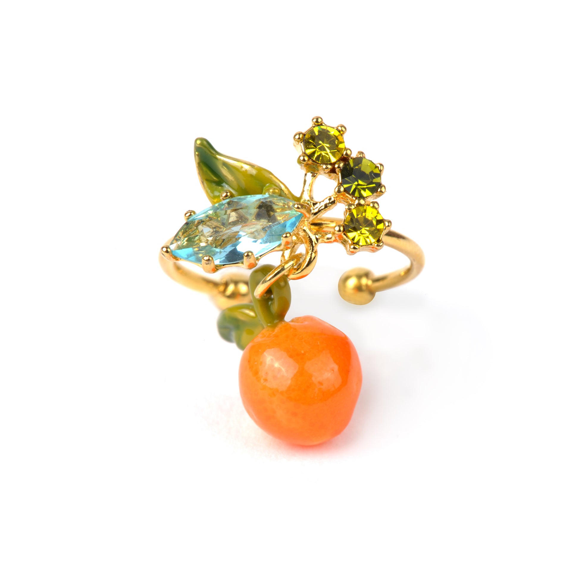 Les Néréides Adjustable Ring JARDINS DE PROVENCE Orange from the JARDINS DE PROVENCE collection officially available in Manila, Philippines