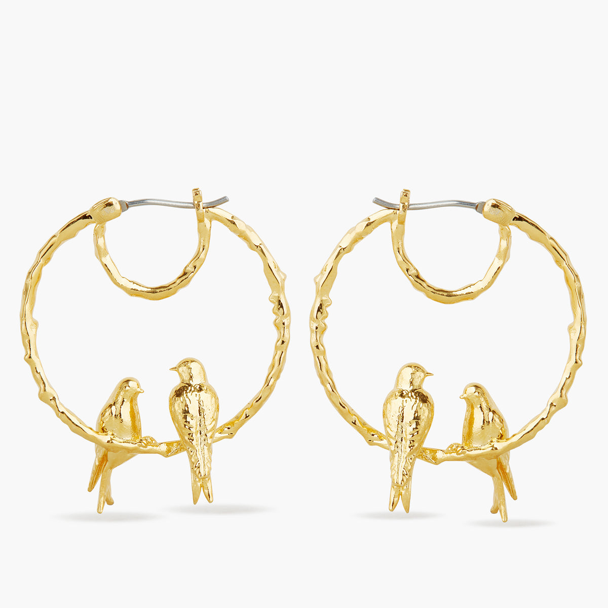 Birds Hoop earrings NATURE FLAMBOYANTE