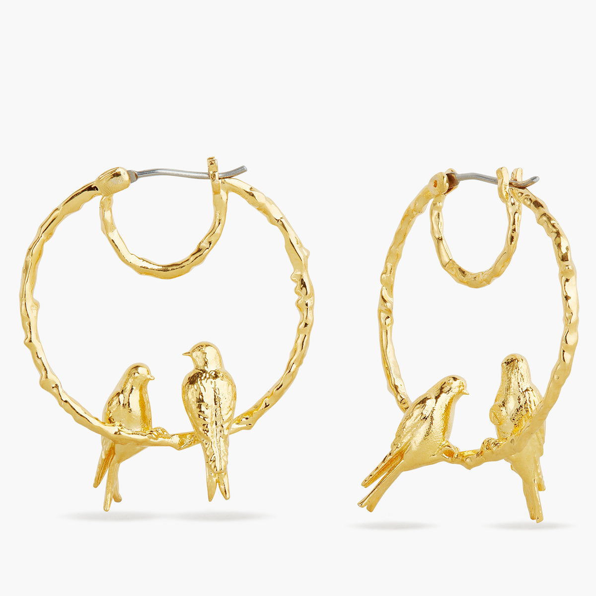 Birds Hoop earrings NATURE FLAMBOYANTE