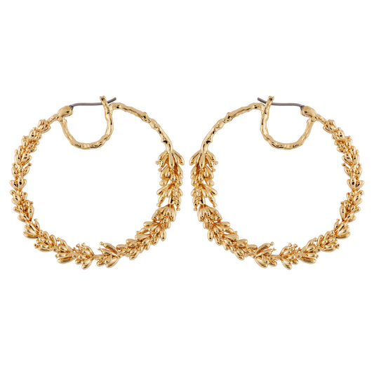 Hoop earrings NATURE FLAMBOYANTE