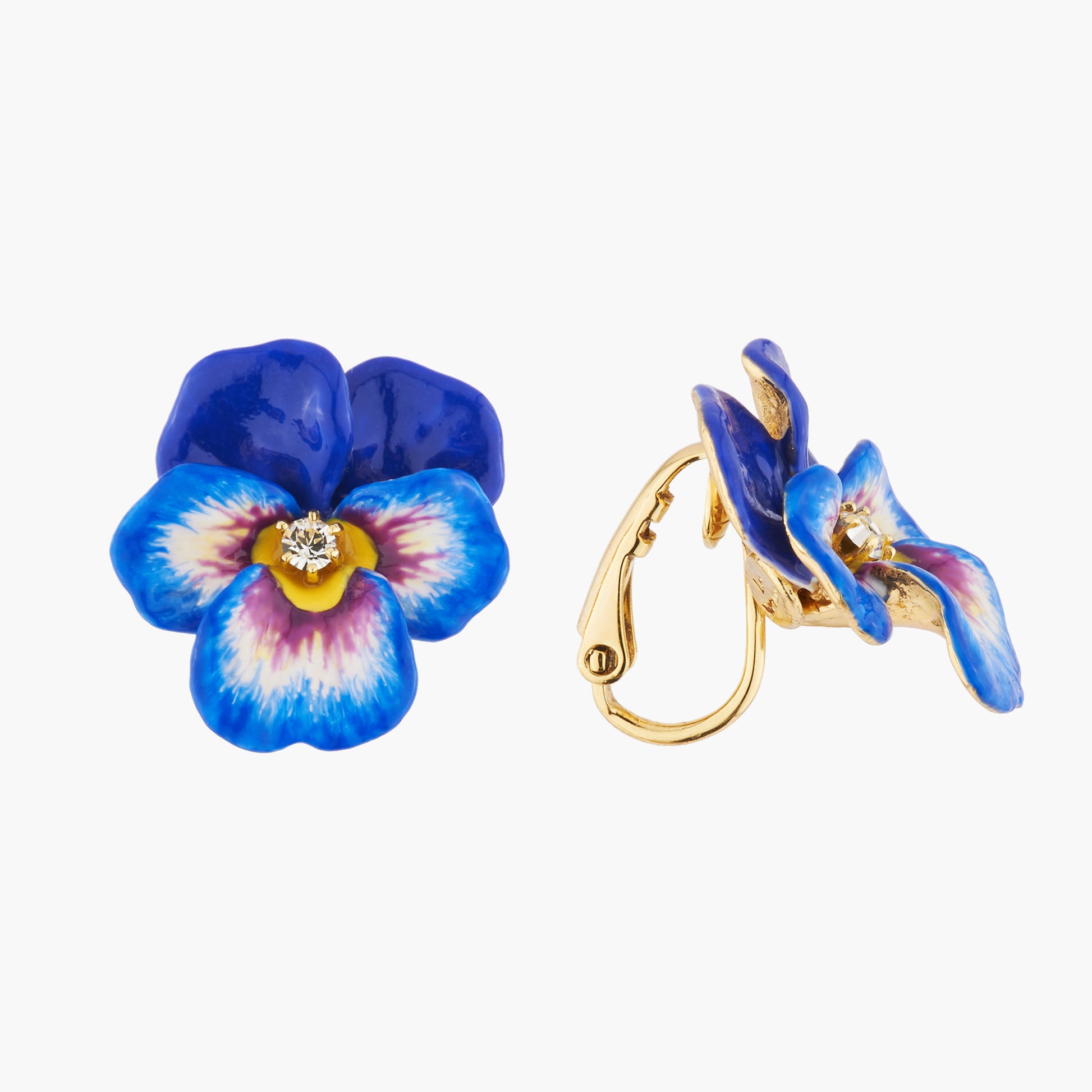 Les Néréides Clip Earrings MILLE PENSEES from the MILLE PENSEES collection officially available in Manila, Philippines