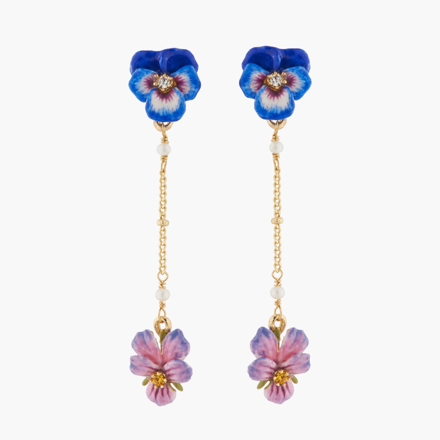 Les Néréides Post Earrings MILLE PENSEES from the MILLE PENSEES collection officially available in Manila, Philippines