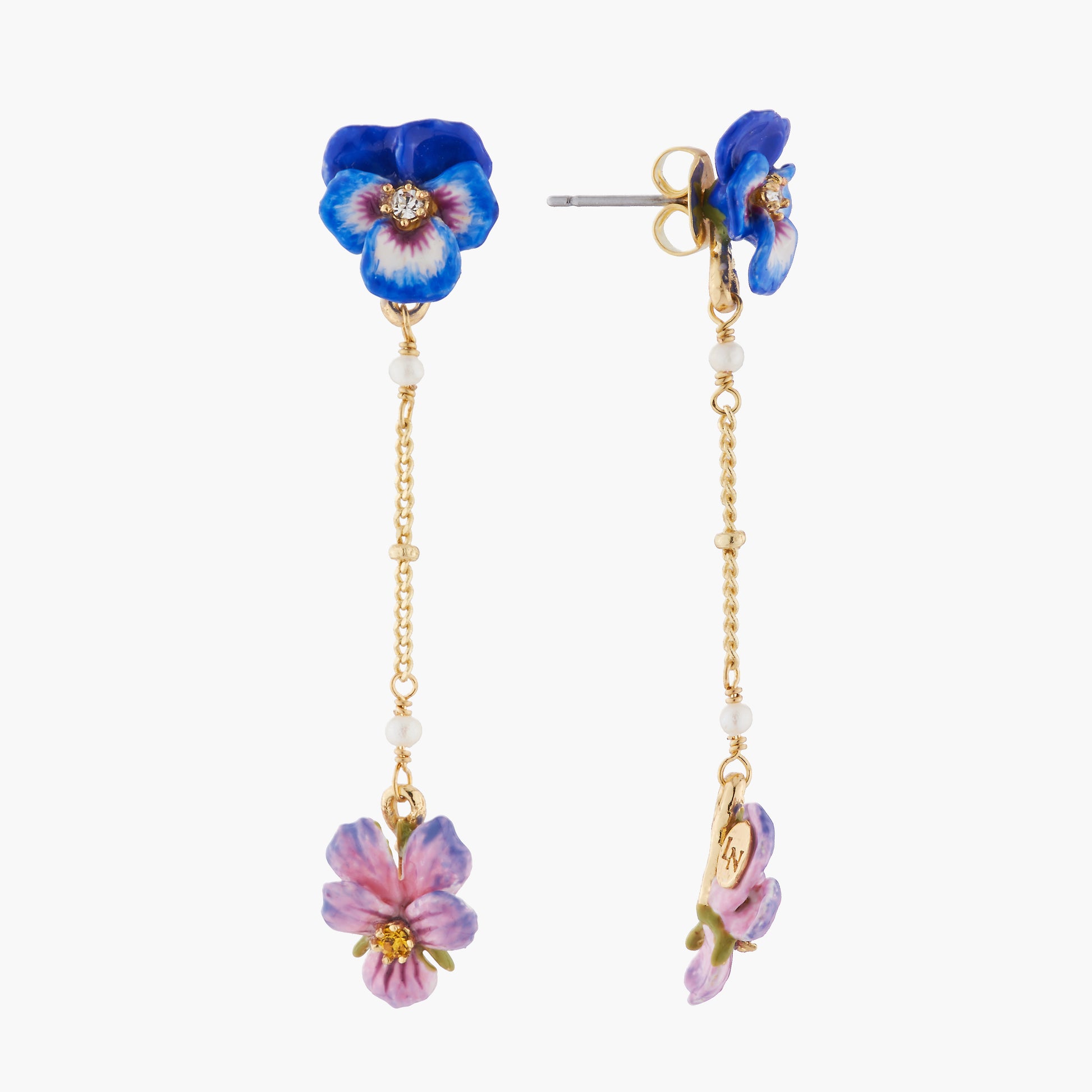 Les Néréides Post Earrings MILLE PENSEES from the MILLE PENSEES collection officially available in Manila, Philippines