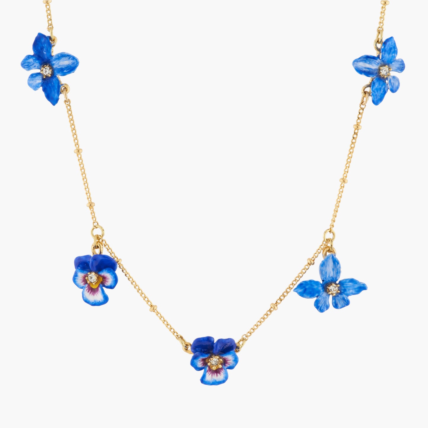 Les Néréides 40+5cm Necklace MILLE PENSEES from the MILLE PENSEES collection officially available in Manila, Philippines