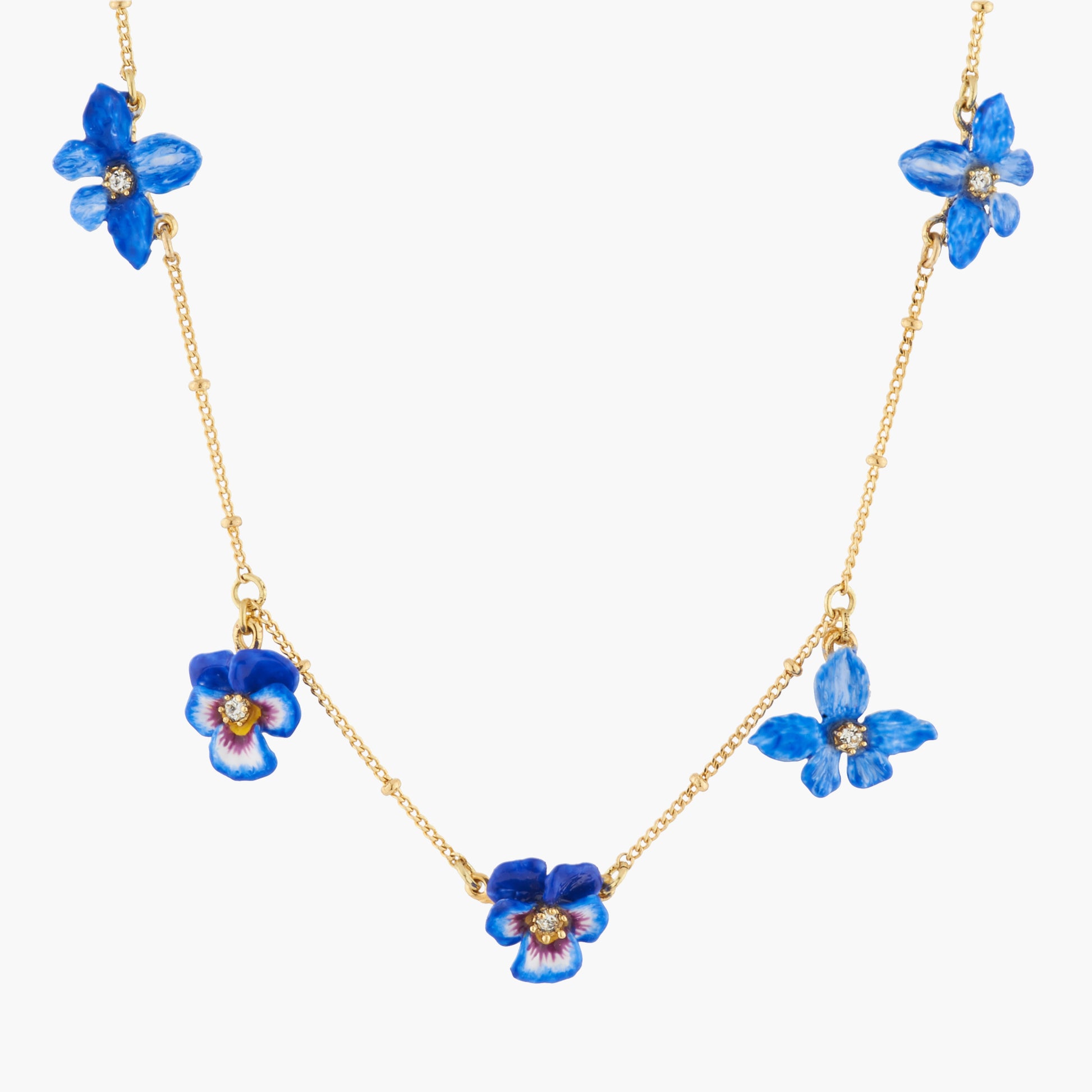 Les Néréides 40+5cm Necklace MILLE PENSEES from the MILLE PENSEES collection officially available in Manila, Philippines