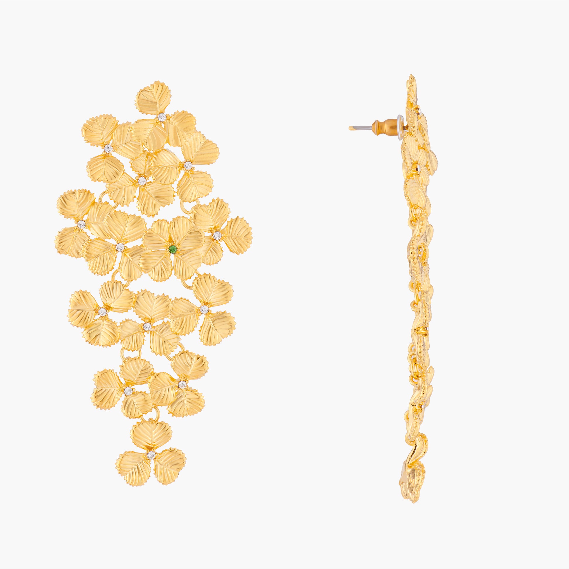 Les Néréides Post Earrings FLEUR DE CHANCE from the FLEUR DE CHANCE collection officially available in Manila, Philippines