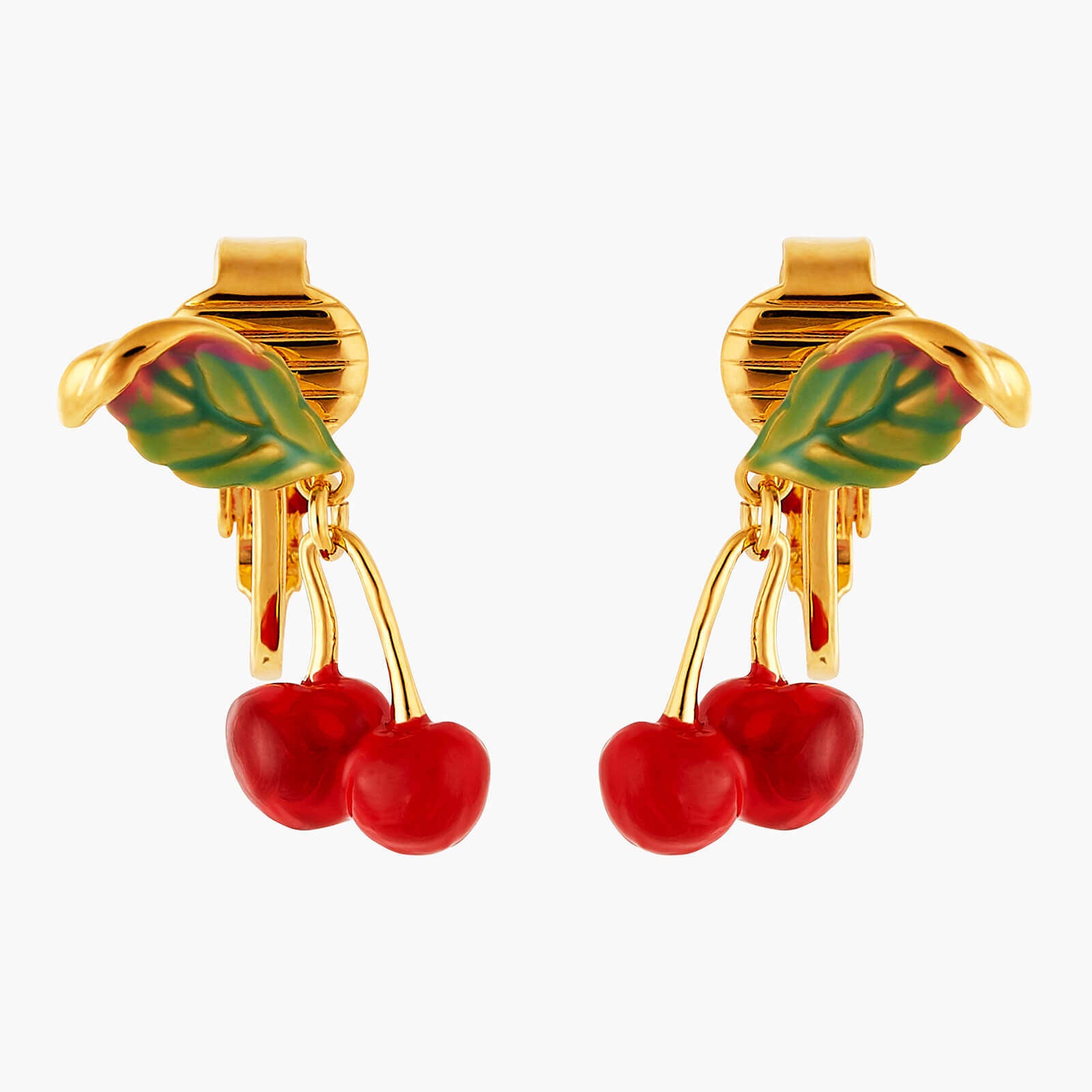 Les Néréides Clip Earrings EXQUISE CERISE from the EXQUISE CERISE collection officially available in Manila, Philippines