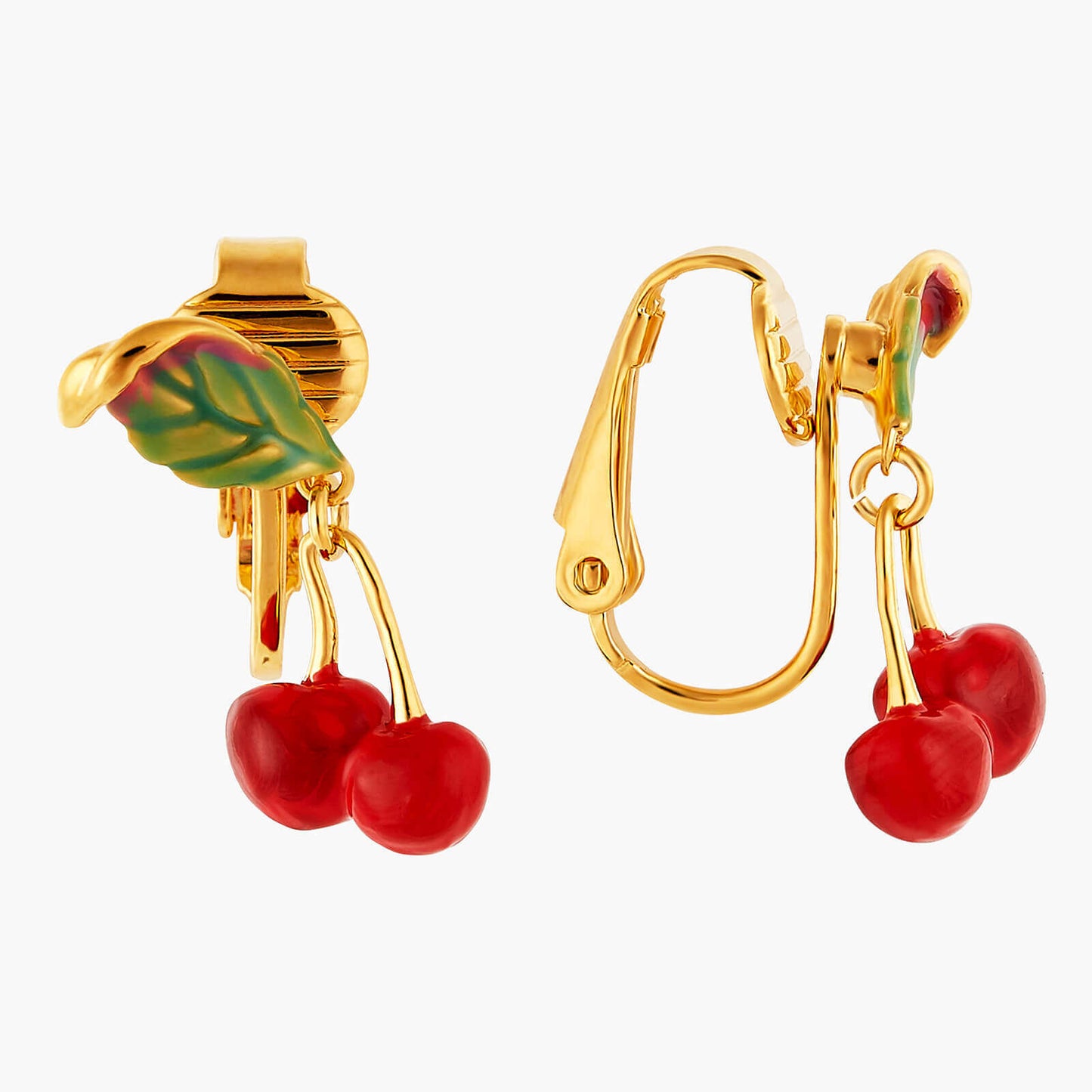 Les Néréides Clip Earrings EXQUISE CERISE from the EXQUISE CERISE collection officially available in Manila, Philippines
