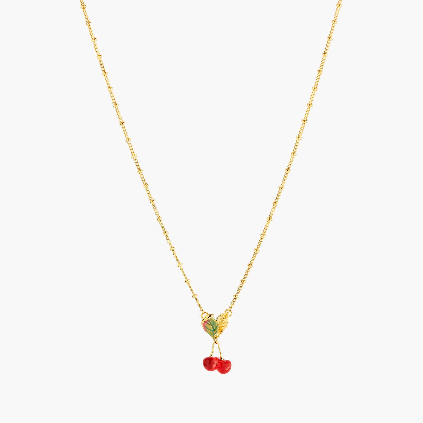 Les Néréides 42 + 5 cm Necklace Exquise Cerise from the EXQUISE CERISE collection officially available in Manila, Philippines