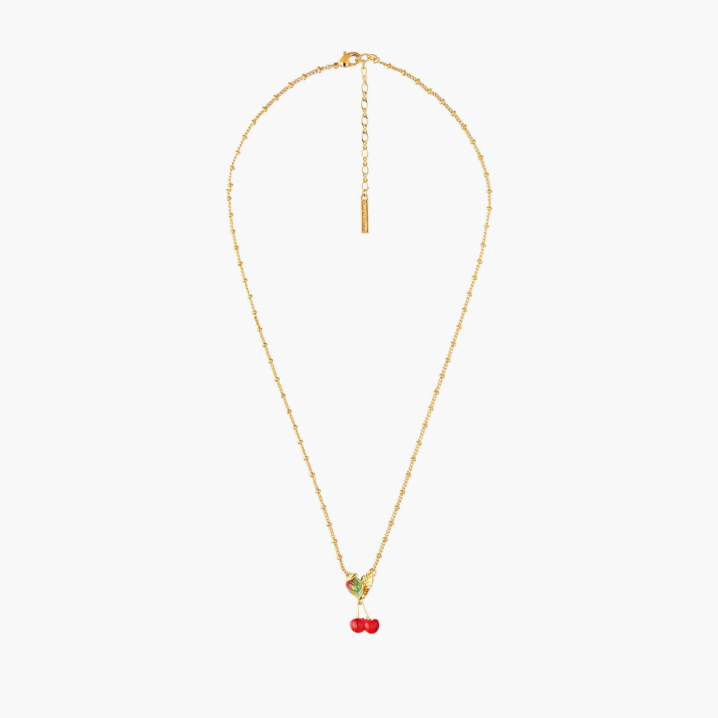 Les Néréides 42 + 5 cm Necklace Exquise Cerise from the EXQUISE CERISE collection officially available in Manila, Philippines