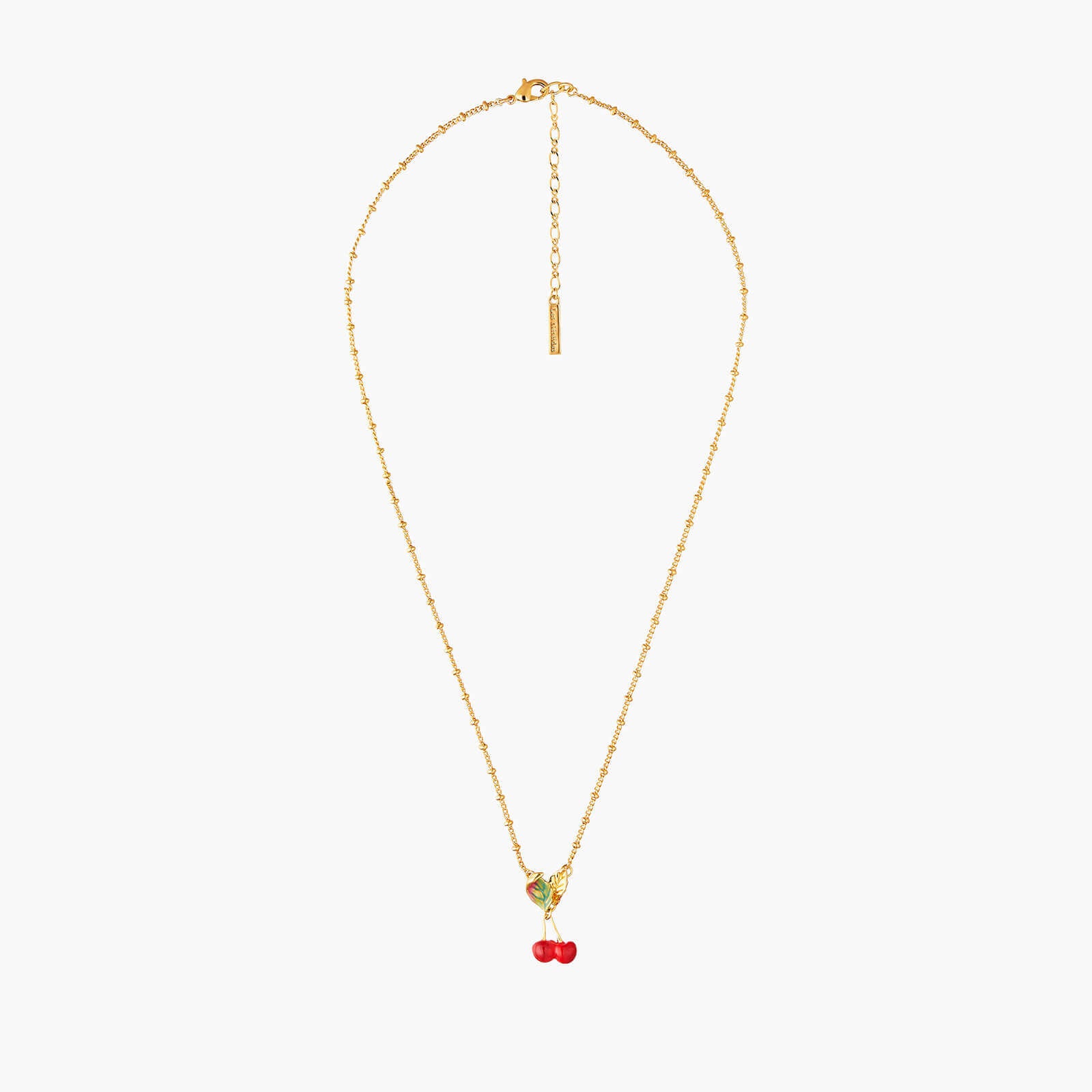 Les Néréides 42 + 5 cm Necklace Exquise Cerise from the EXQUISE CERISE collection officially available in Manila, Philippines