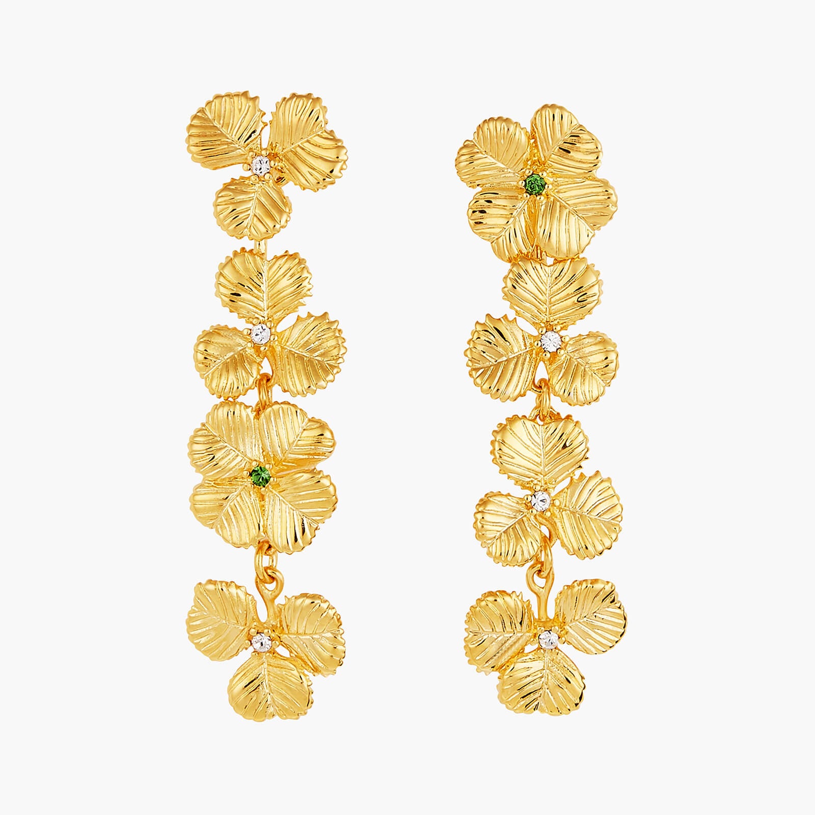 Les Néréides Post Earrings FLEUR DE CHANCE from the FLEUR DE CHANCE collection officially available in Manila, Philippines