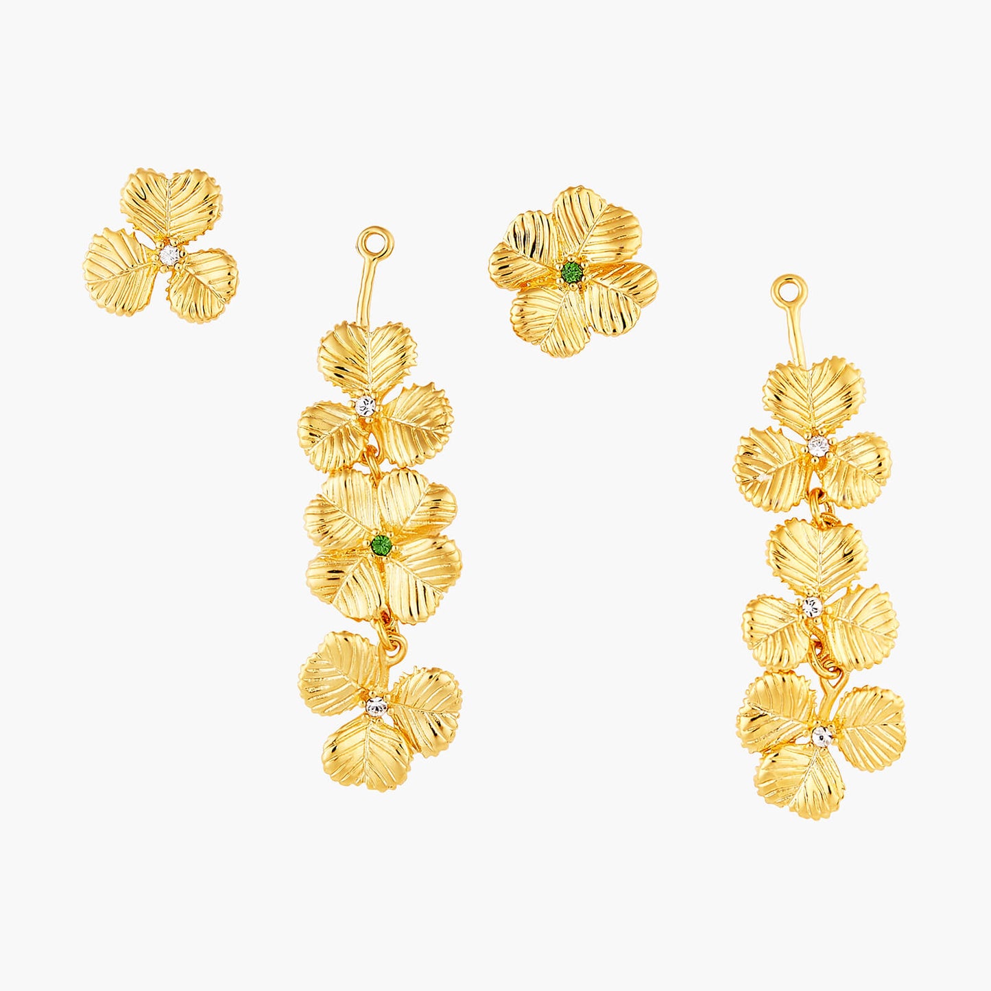 Les Néréides Post Earrings FLEUR DE CHANCE from the FLEUR DE CHANCE collection officially available in Manila, Philippines