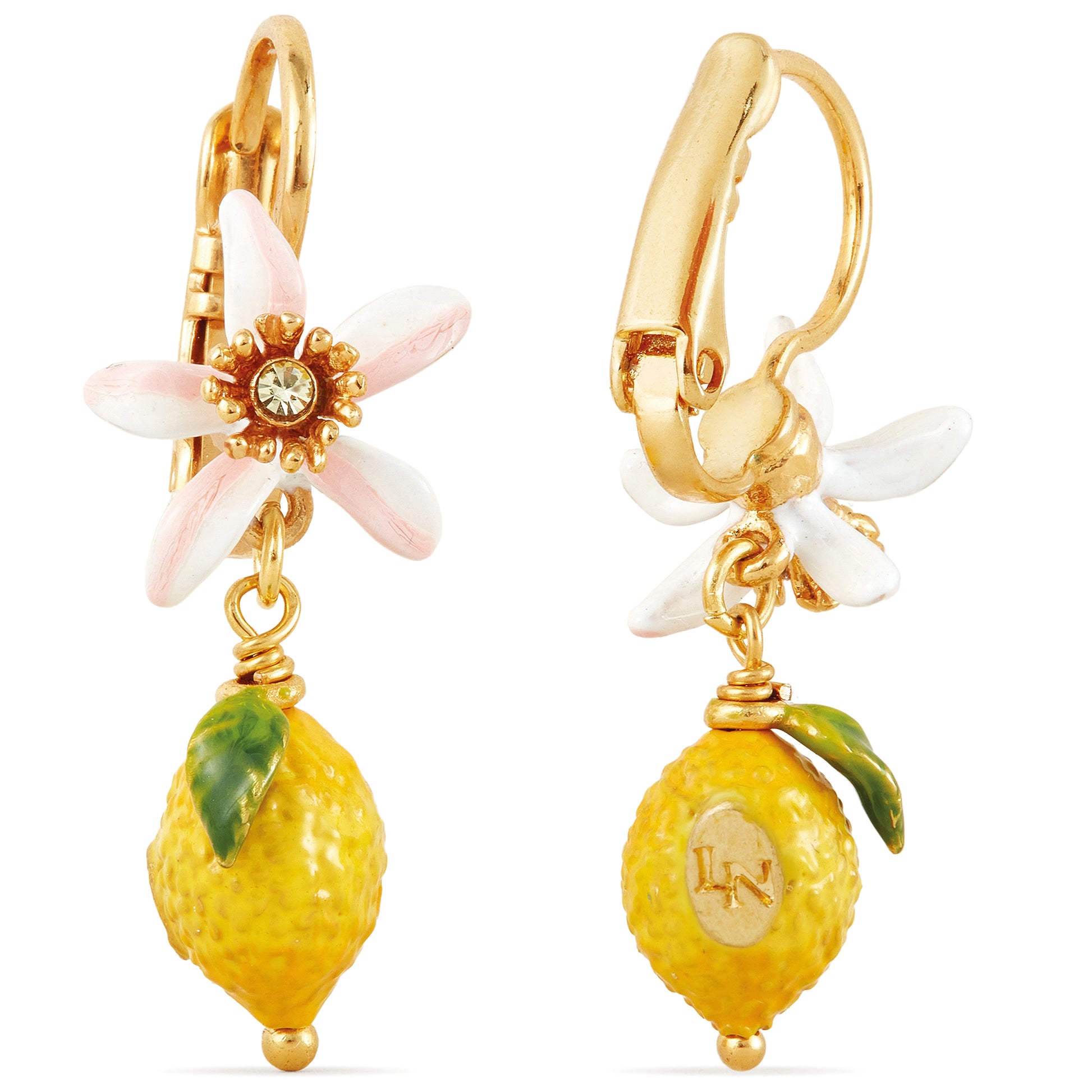 Les Néréides Sleeper Earrings MIGNON CITRON from the MIGNON CITRON collection officially available in Manila, Philippines