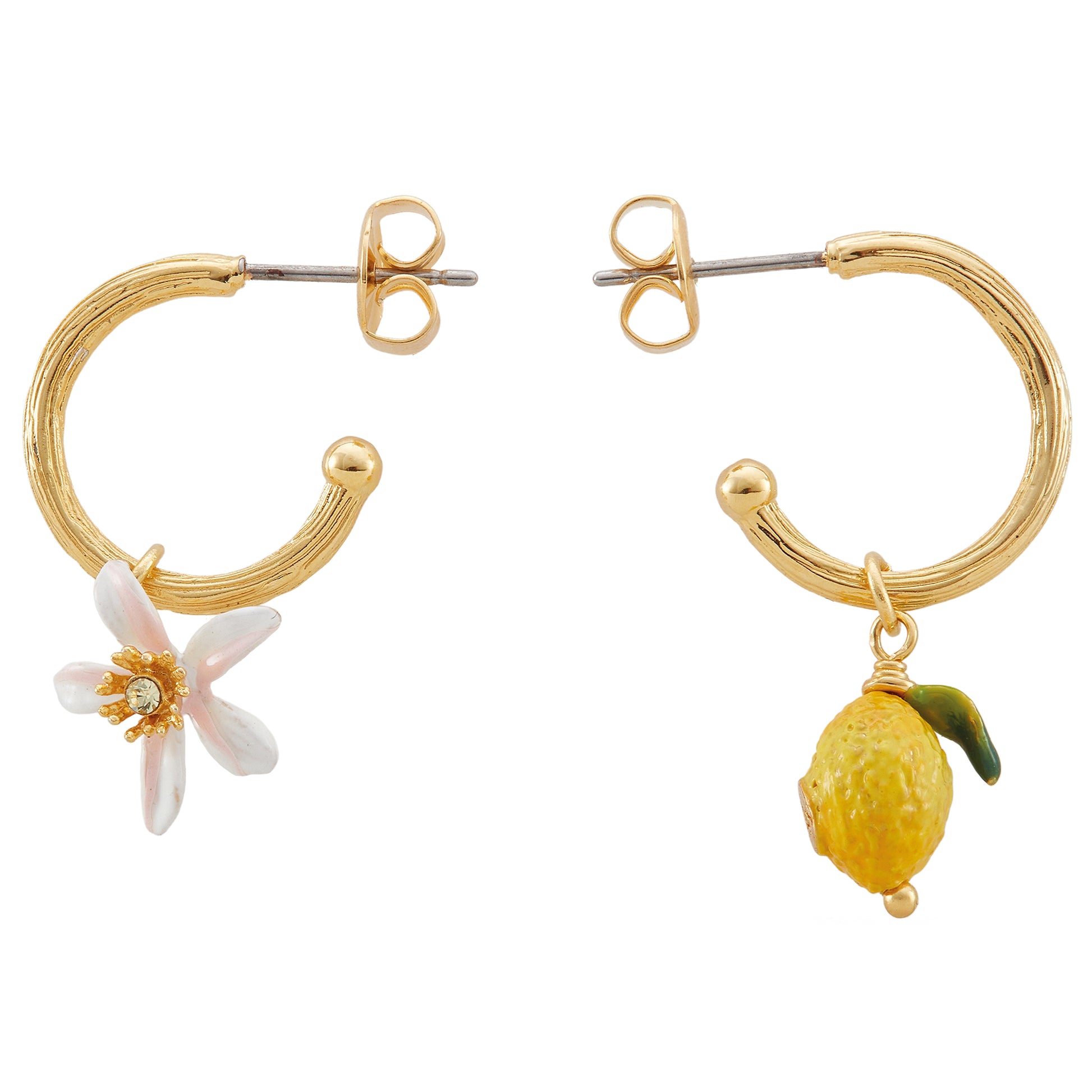 Les Néréides Post Earrings MIGNON CITRON from the MIGNON CITRON collection officially available in Manila, Philippines