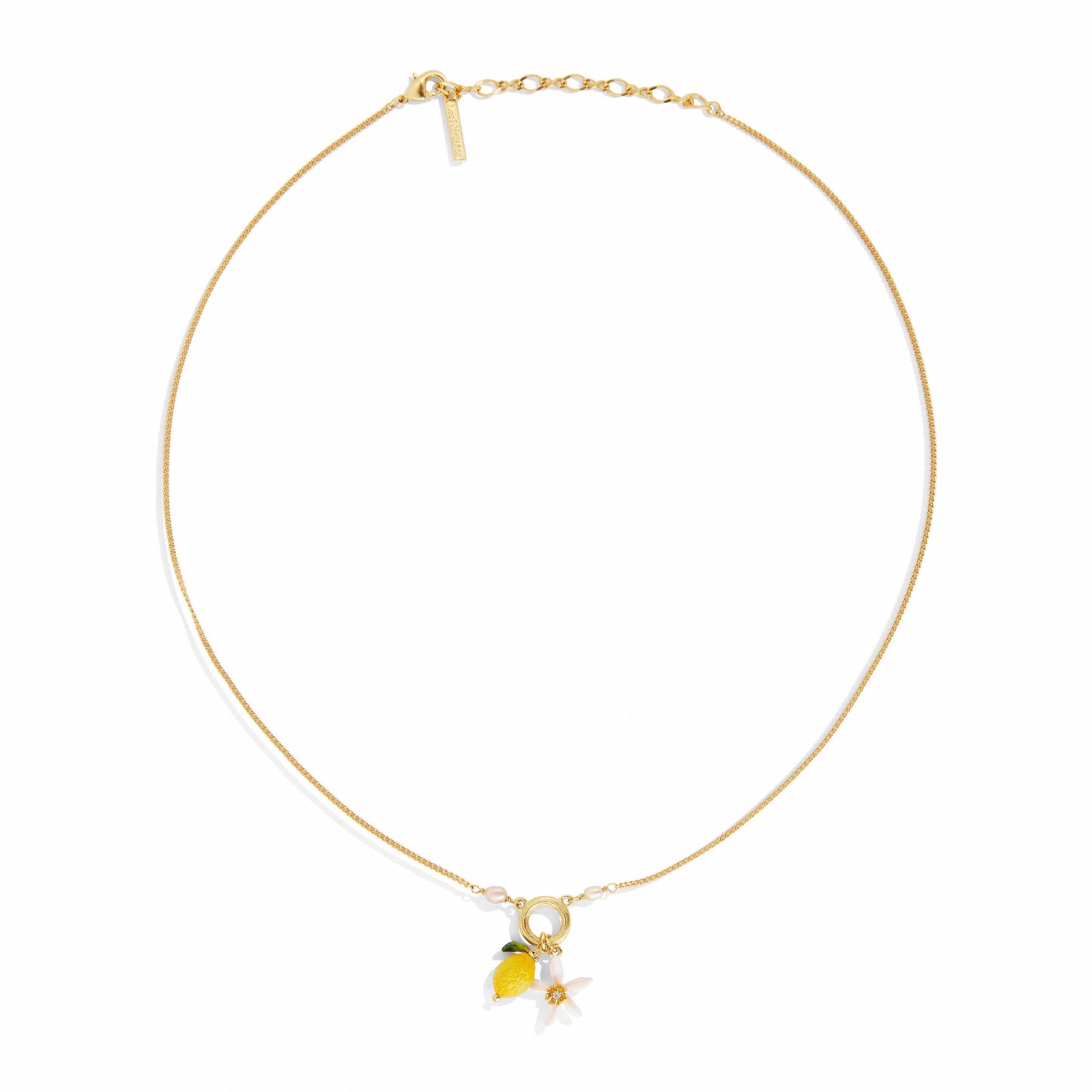 Les Néréides Necklace 40+5cm MIGNON CITRON from the MIGNON CITRON collection officially available in Manila, Philippines