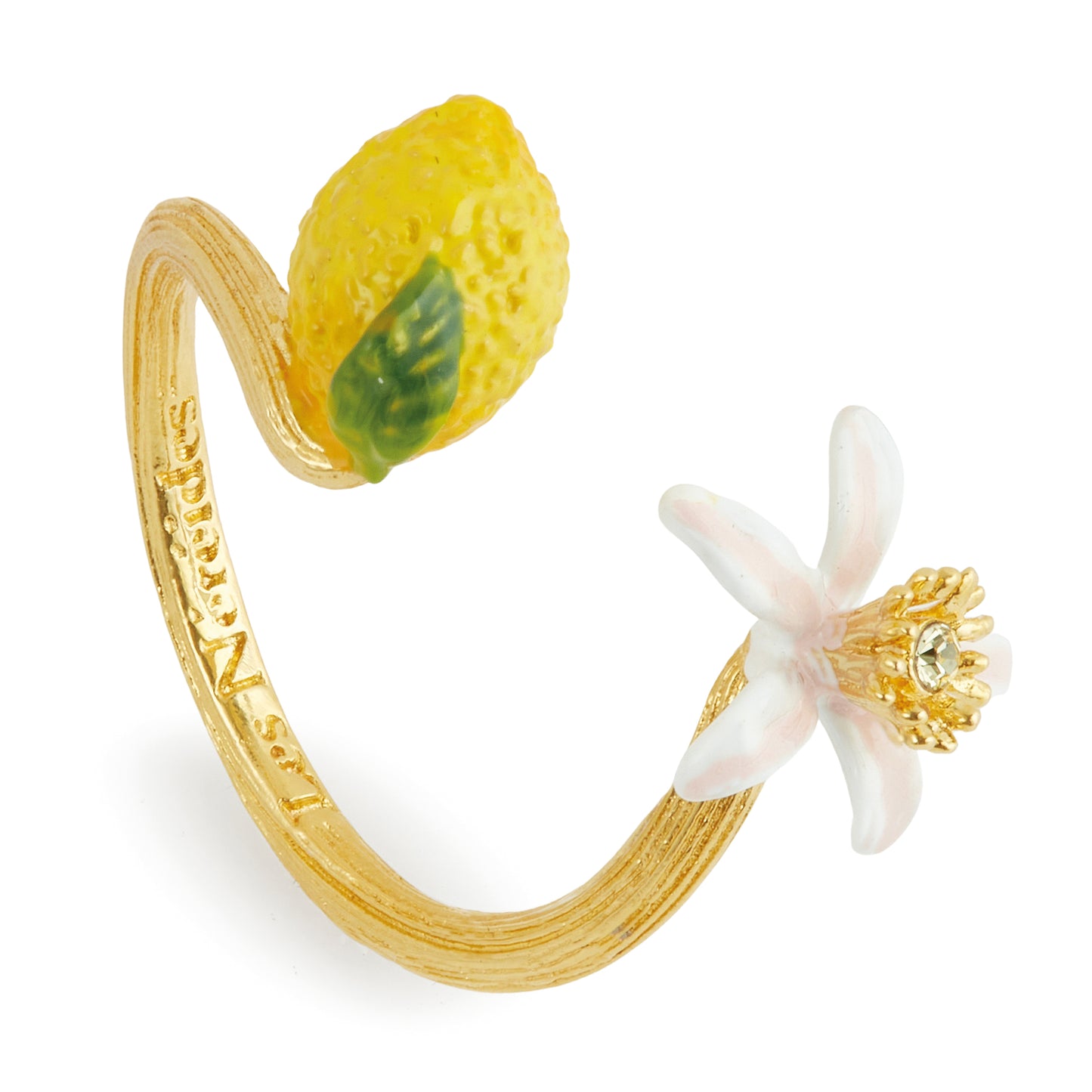 Les Néréides Adjustable Ring MIGNON CITRON from the MIGNON CITRON collection officially available in Manila, Philippines