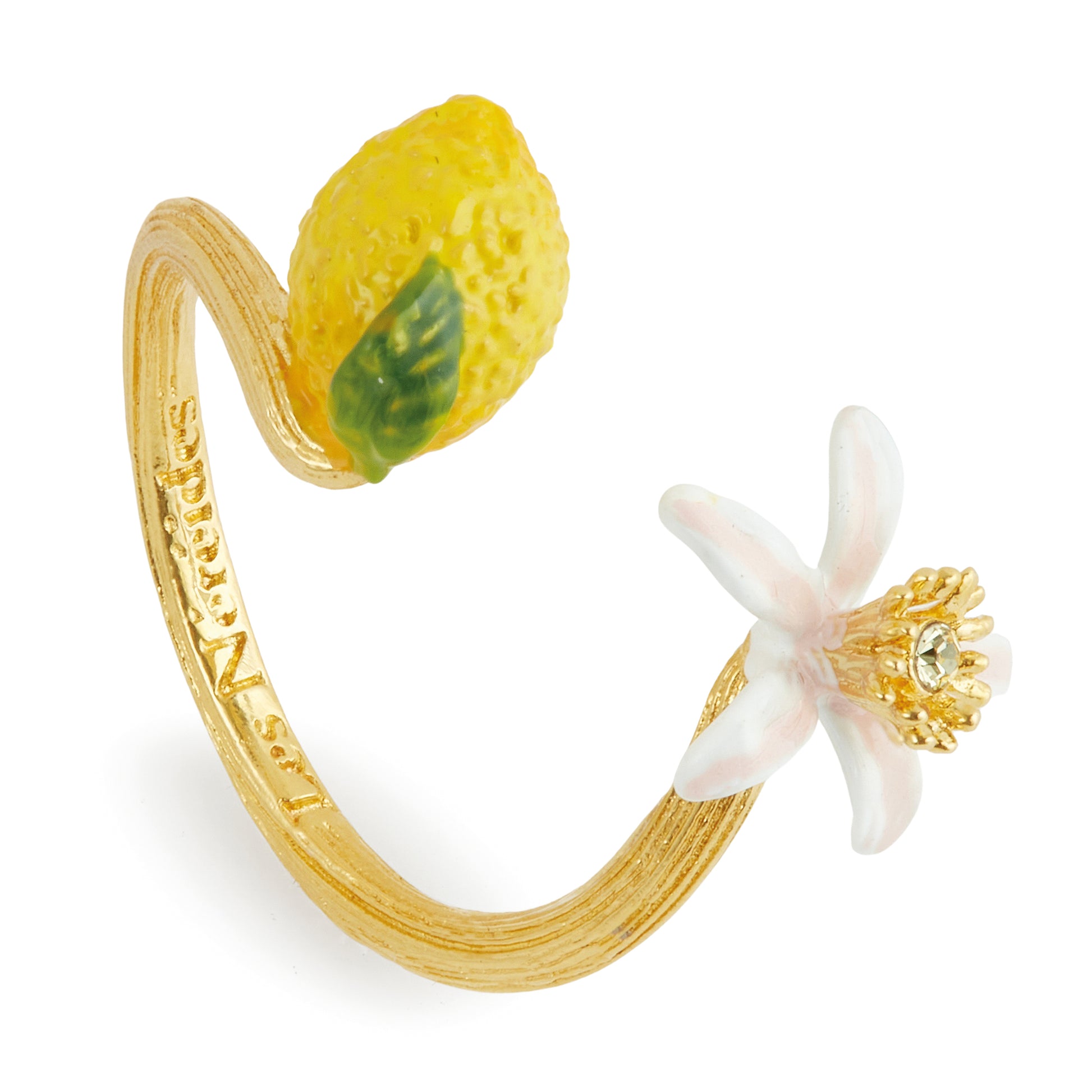 Les Néréides Adjustable Ring MIGNON CITRON from the MIGNON CITRON collection officially available in Manila, Philippines