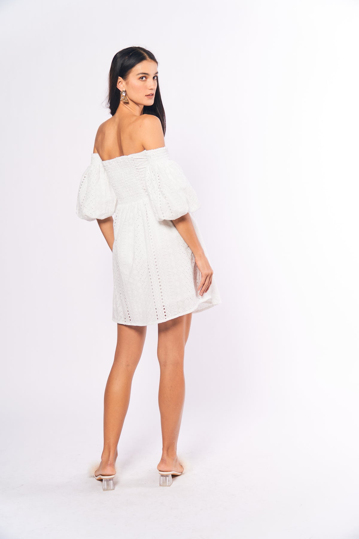 ARIELLA OFFSHOULDER DRESS