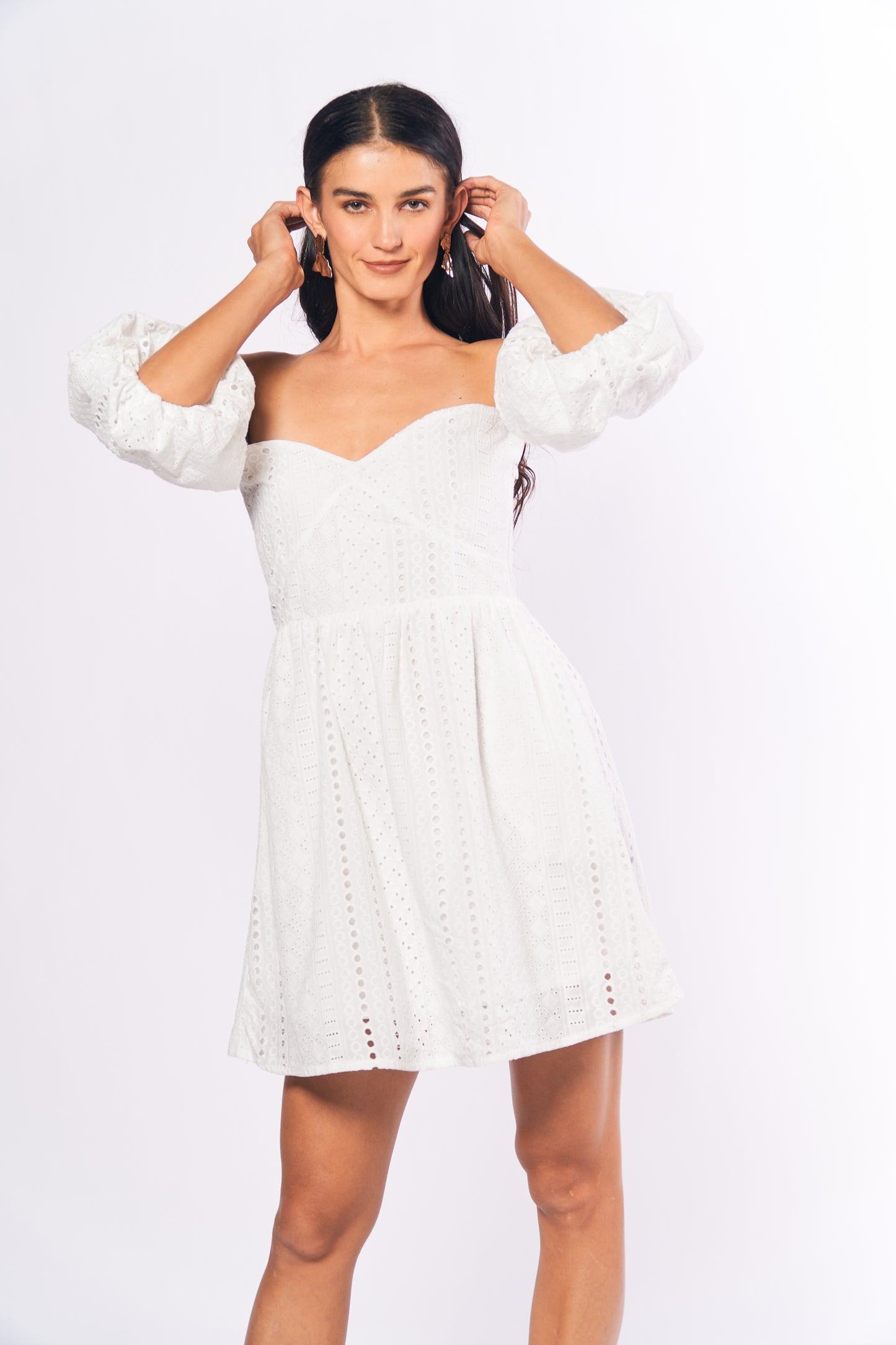 ARIELLA OFFSHOULDER DRESS