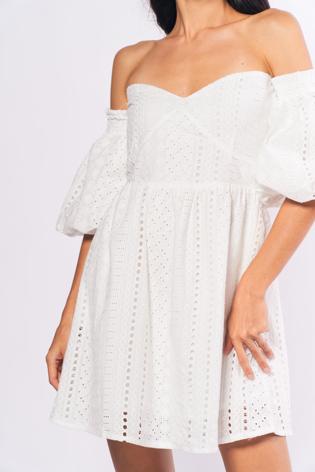 ARIELLA OFFSHOULDER DRESS