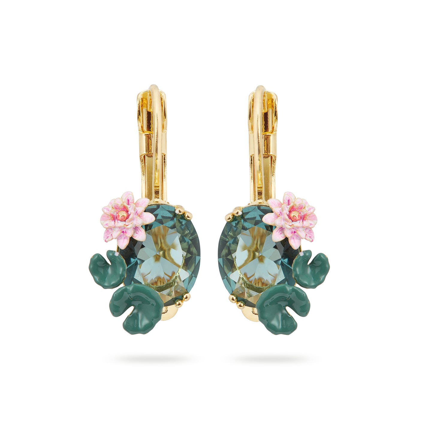 Les Néréides BW400603 - Sleeper Earrings LES NYMPHEAS from the LES NYMPHEAS collection officially available in Manila, Philippines