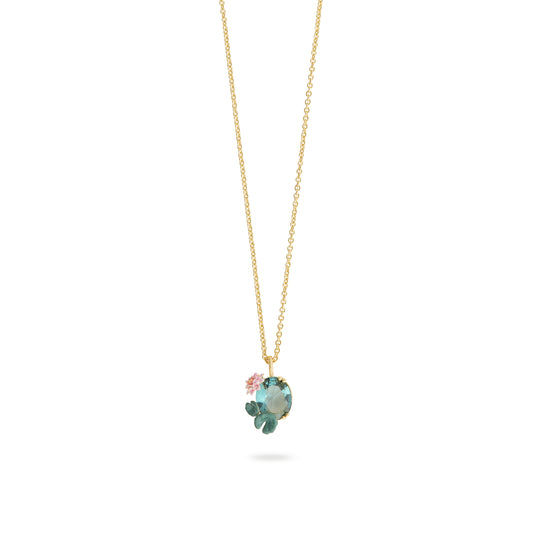 BZ400740 - Necklace 40+5cm LES NYMPHEAS