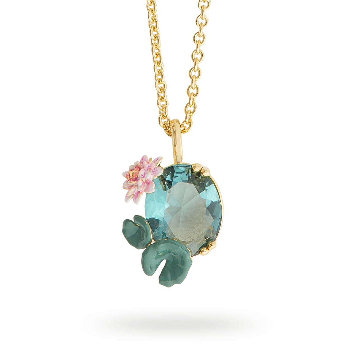 BZ400740 - Necklace 40+5cm LES NYMPHEAS