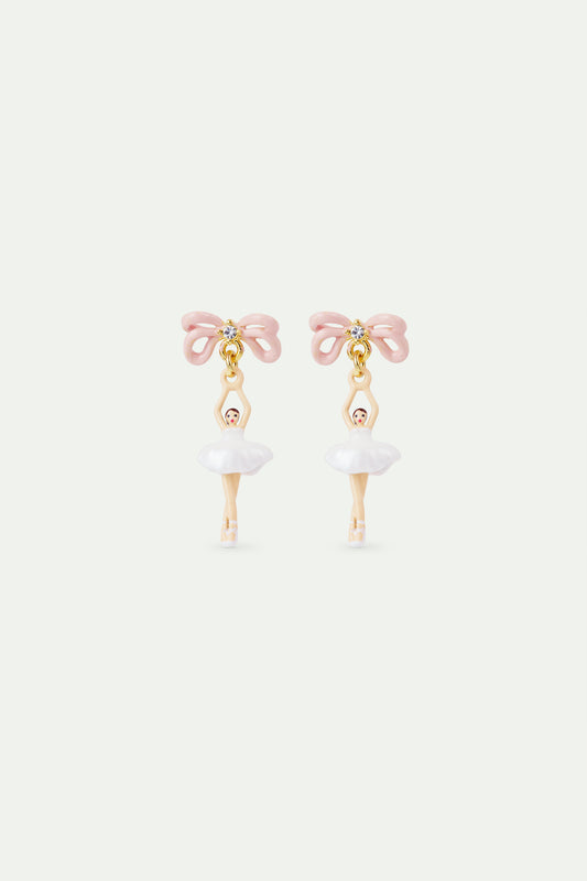 Les Néréides Post Earrings MINI PAS DE DEUX from the MINI PAS DE DEUX collection officially available in Manila, Philippines