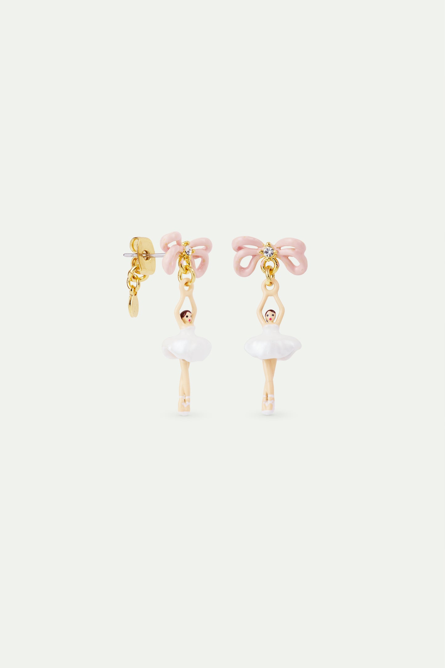 Les Néréides Post Earrings MINI PAS DE DEUX from the MINI PAS DE DEUX collection officially available in Manila, Philippines