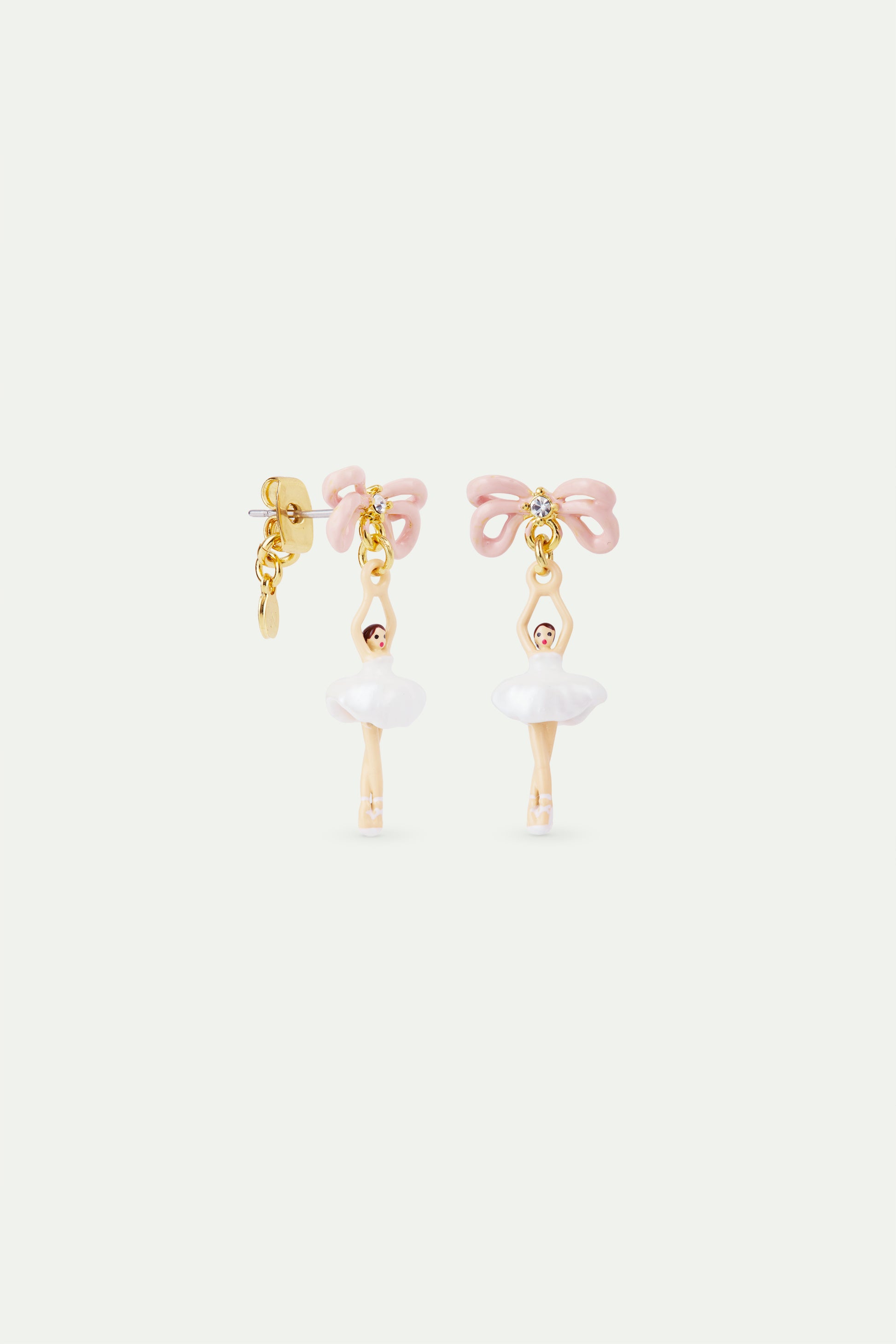 Les Néréides Post Earrings MINI PAS DE DEUX from the MINI PAS DE DEUX collection officially available in Manila, Philippines