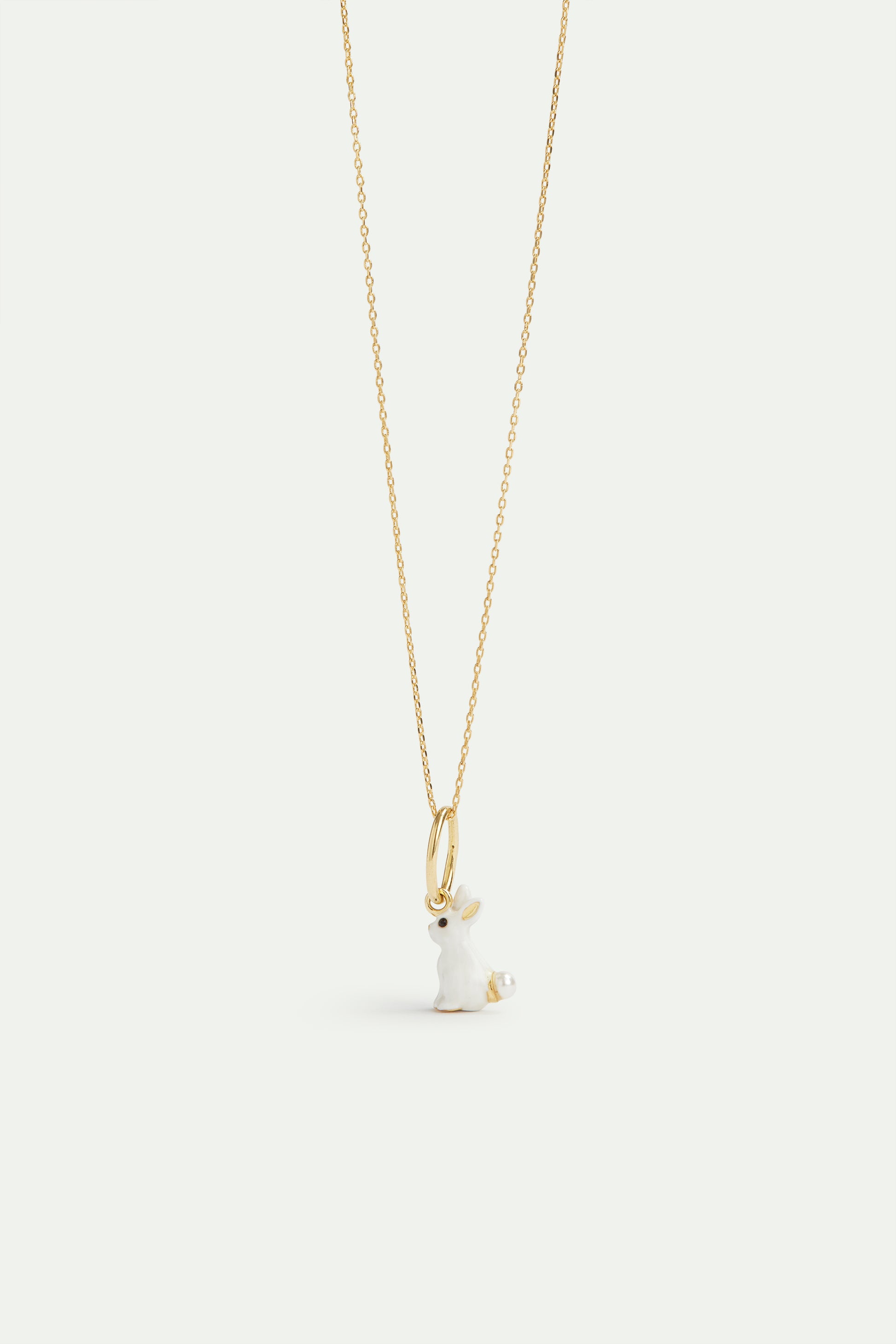 Les Néréides Pendant LES PENDENTIFS lapin blanc from the LES PENDENTIFS collection officially available in Manila, Philippines